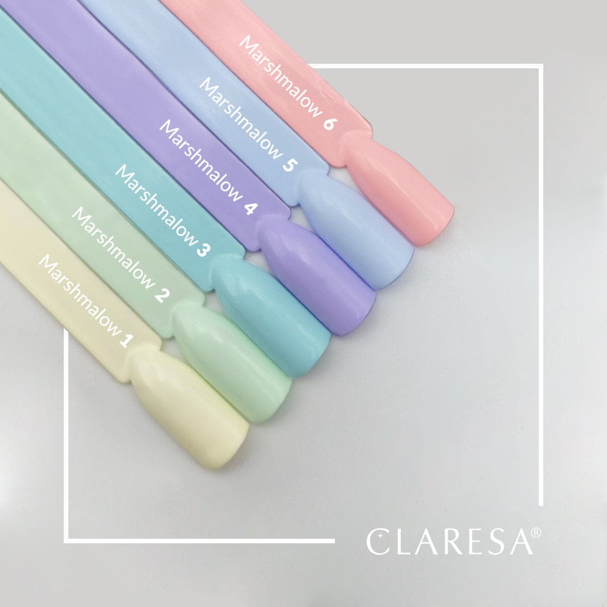 

CLARESA lakier hybrydowy MARSHMALLOW 4 5g