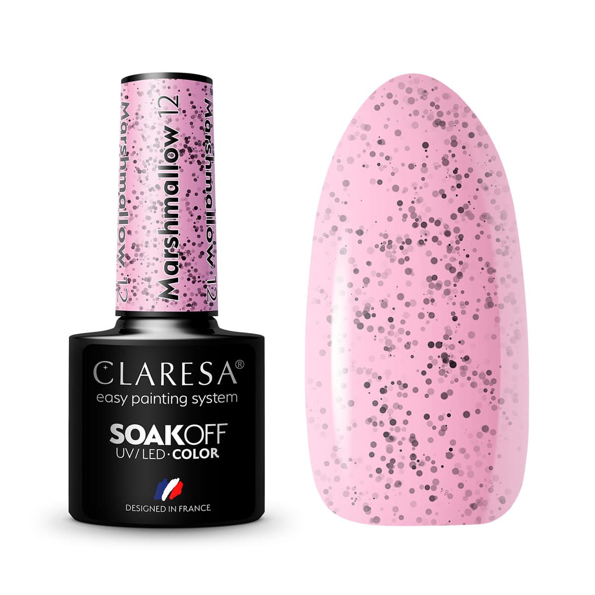

CLARESA lakier hybrydowy MARSHMALLOW 12 5g
