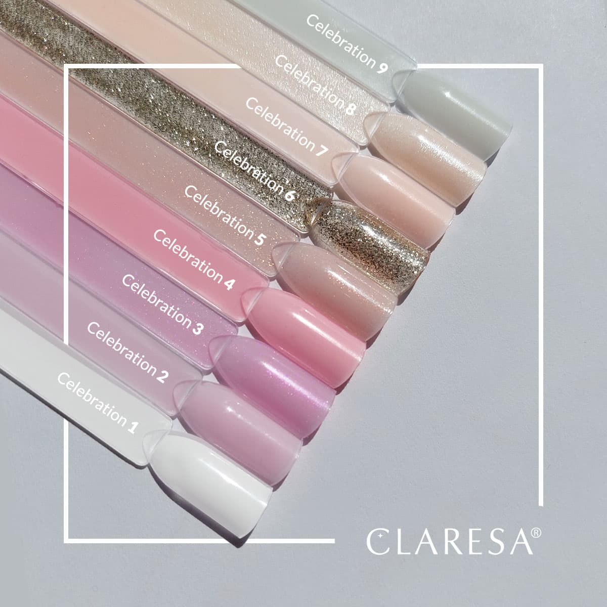 

CLARESA Lakier hybrydowy CELEBRATION 3 -5g