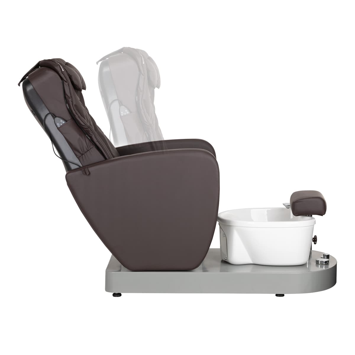 

Fotel spa do pedicure Azzurro 016C brązowy z masażem pleców i hydromasażem