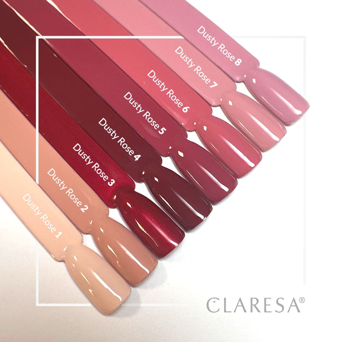 

CLARESA Lakier hybrydowy DUSTY ROSE 3 -5g