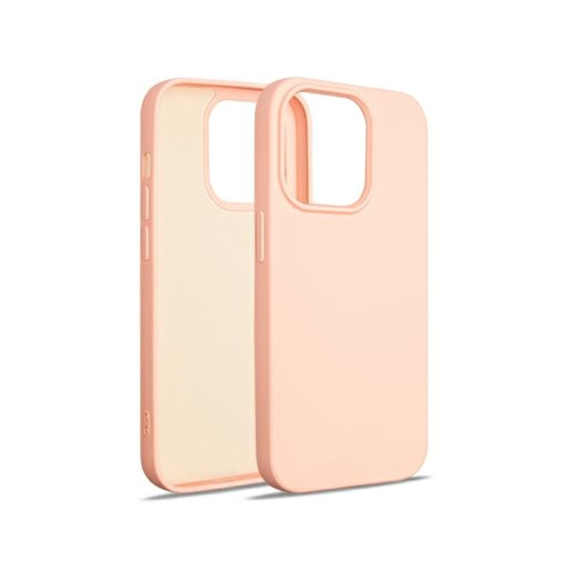 

Beline Etui Silicone iPhone 14 Pro 6,1" różowo-złoty/rose gold