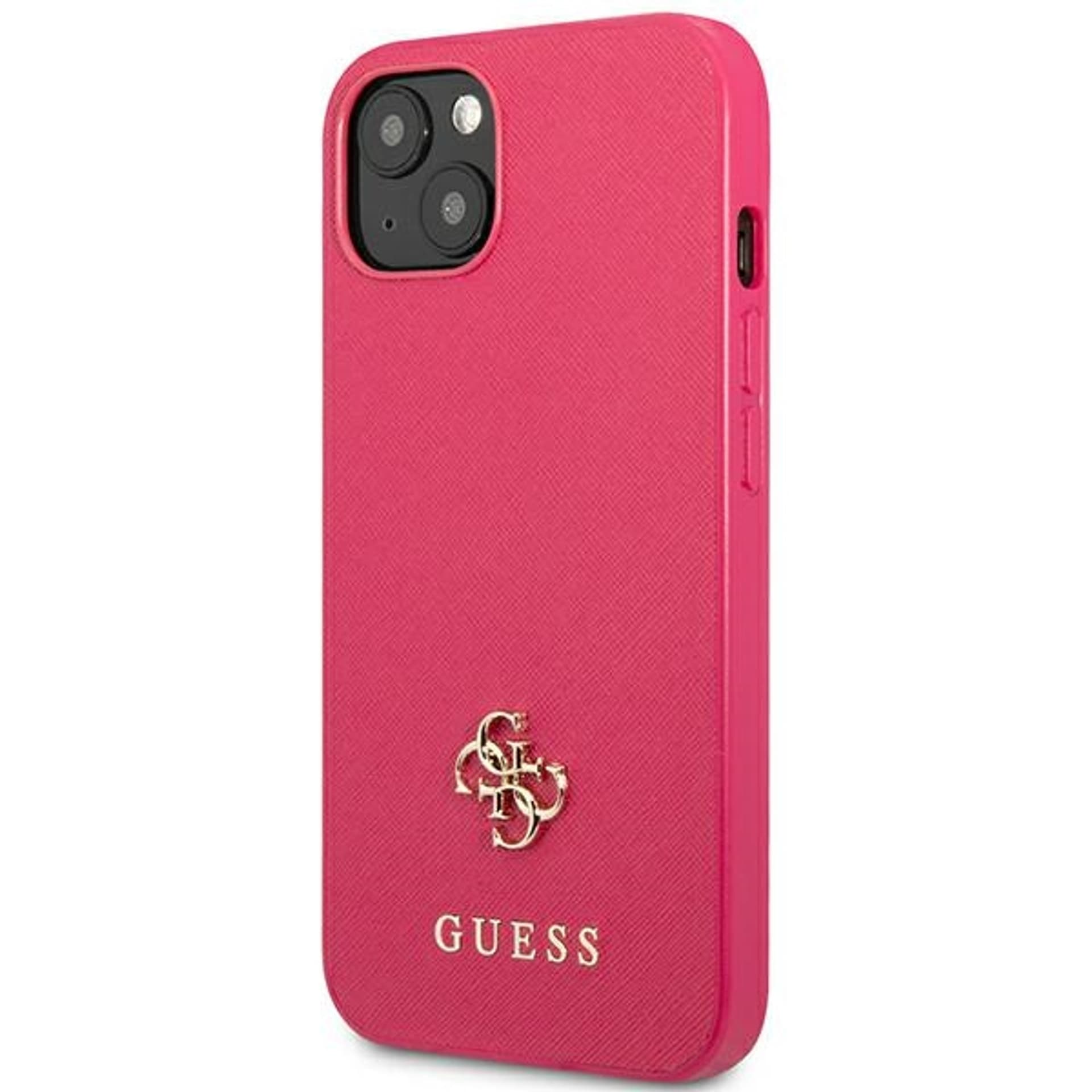 

Guess GUHCP13SPS4MF iPhone 13 mini 5,4" różowy/pink hardcase Saffiano 4G Small Metal Logo