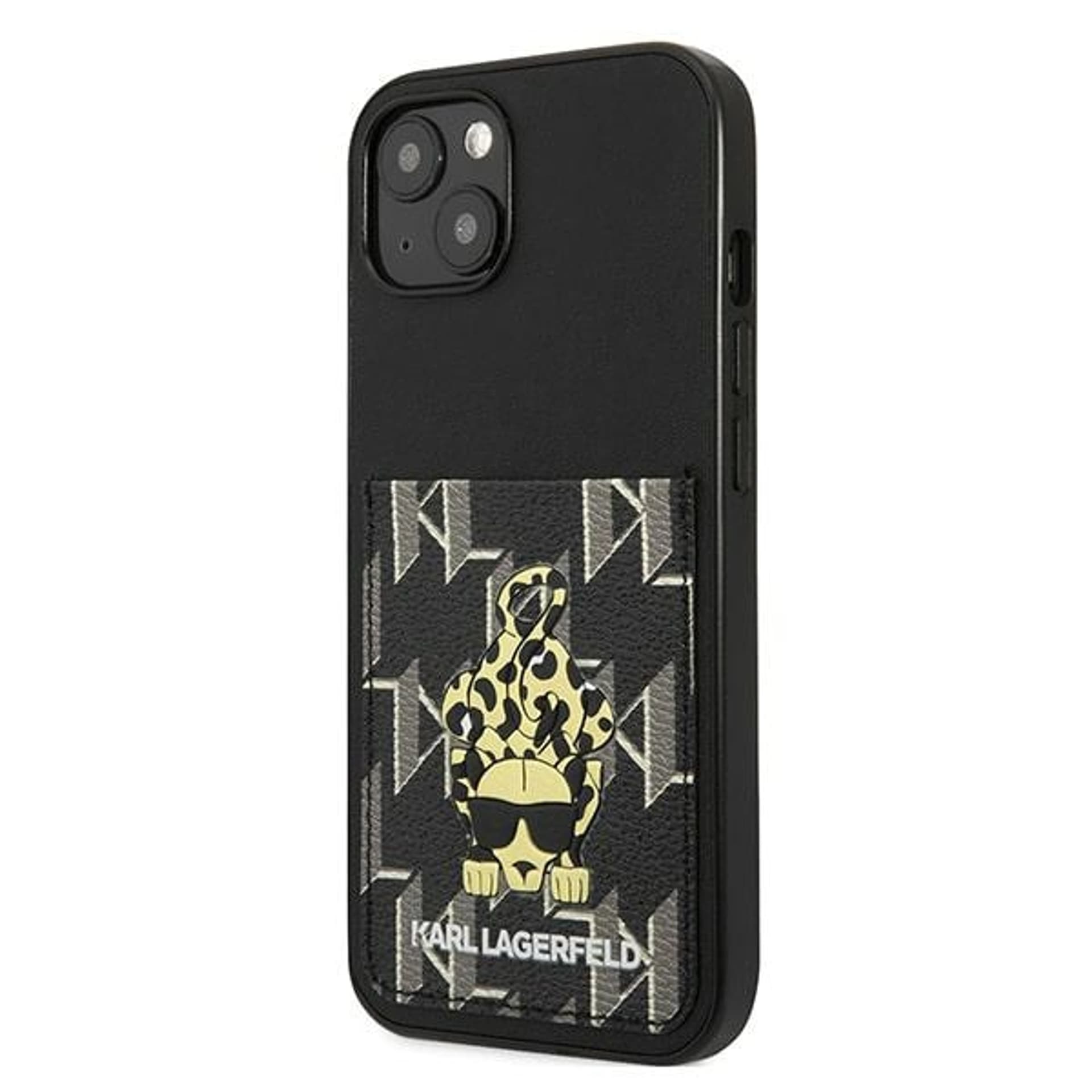 

Karl Lagerfeld KLHCP13MCANCNK iPhone 13 6,1" hardcase czarny/black Karlimals Cardslot