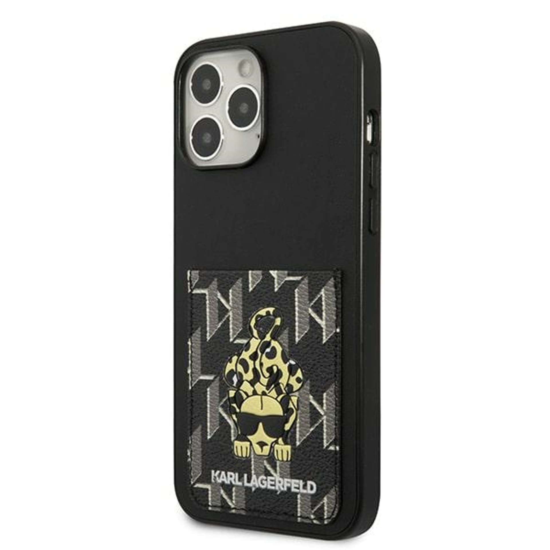 

Karl Lagerfeld KLHCP13XCANCNK iPhone 13 Pro Max 6,7" hardcase czarny/black Karlimals Cardslot