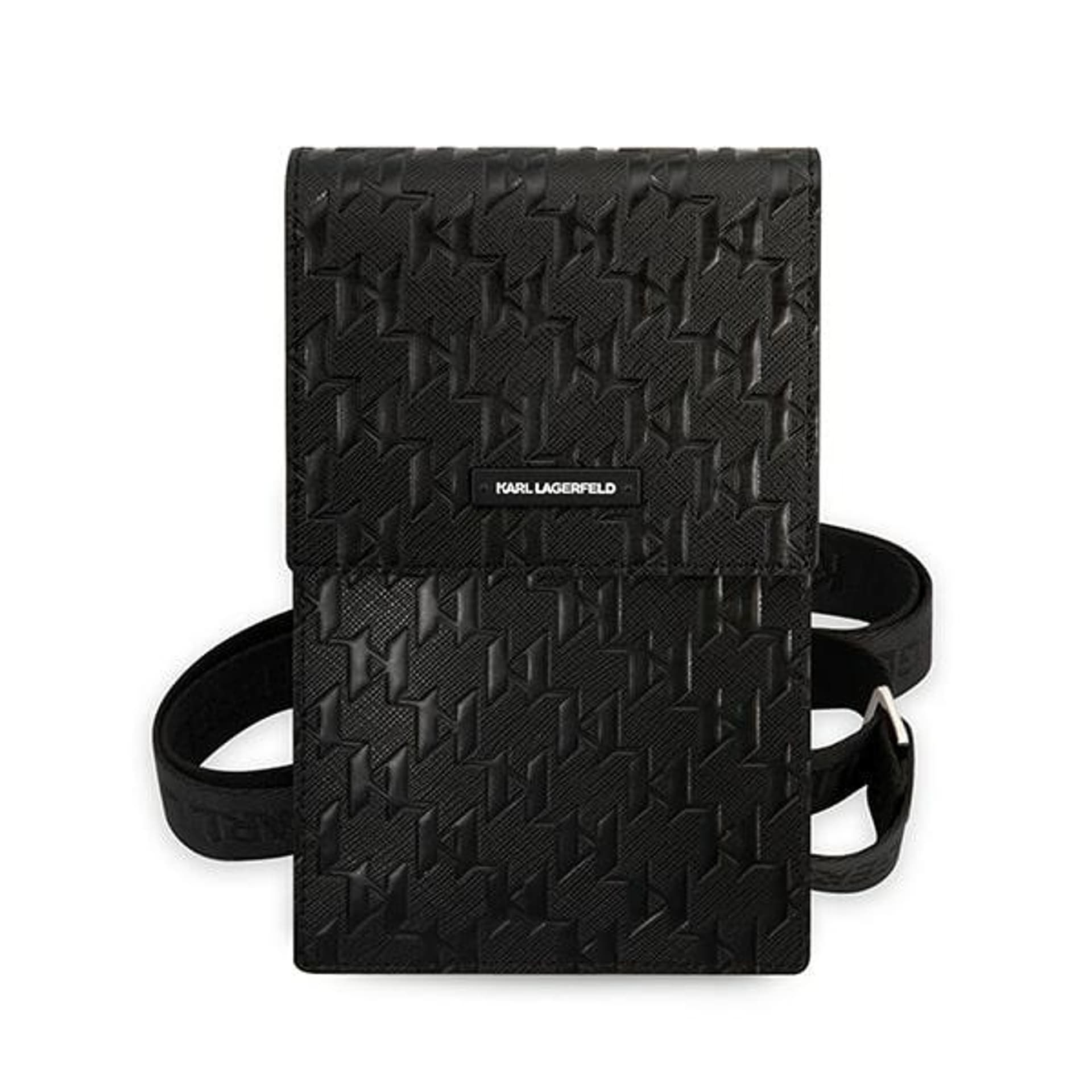 

Karl Lagerfeld Torebka KLWBSAMSMK czarny/black Monogram Plate