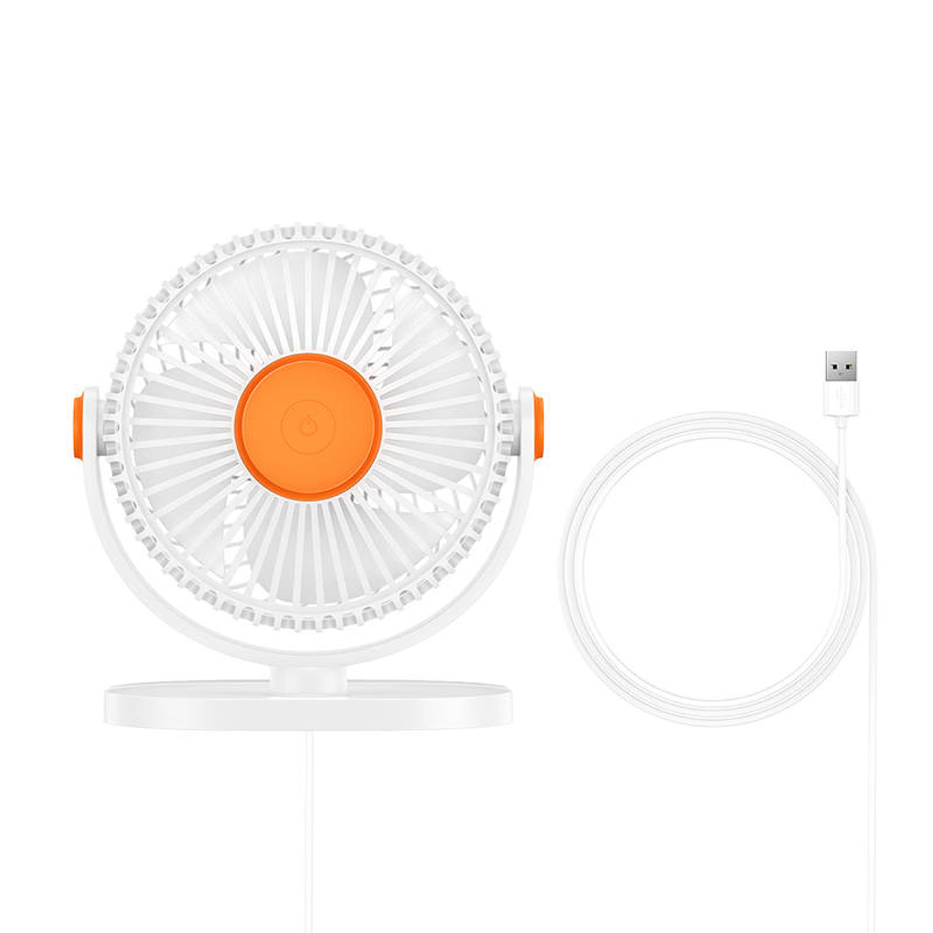 

Wentylator biurkowy Baseus Serenity, USB (biały)