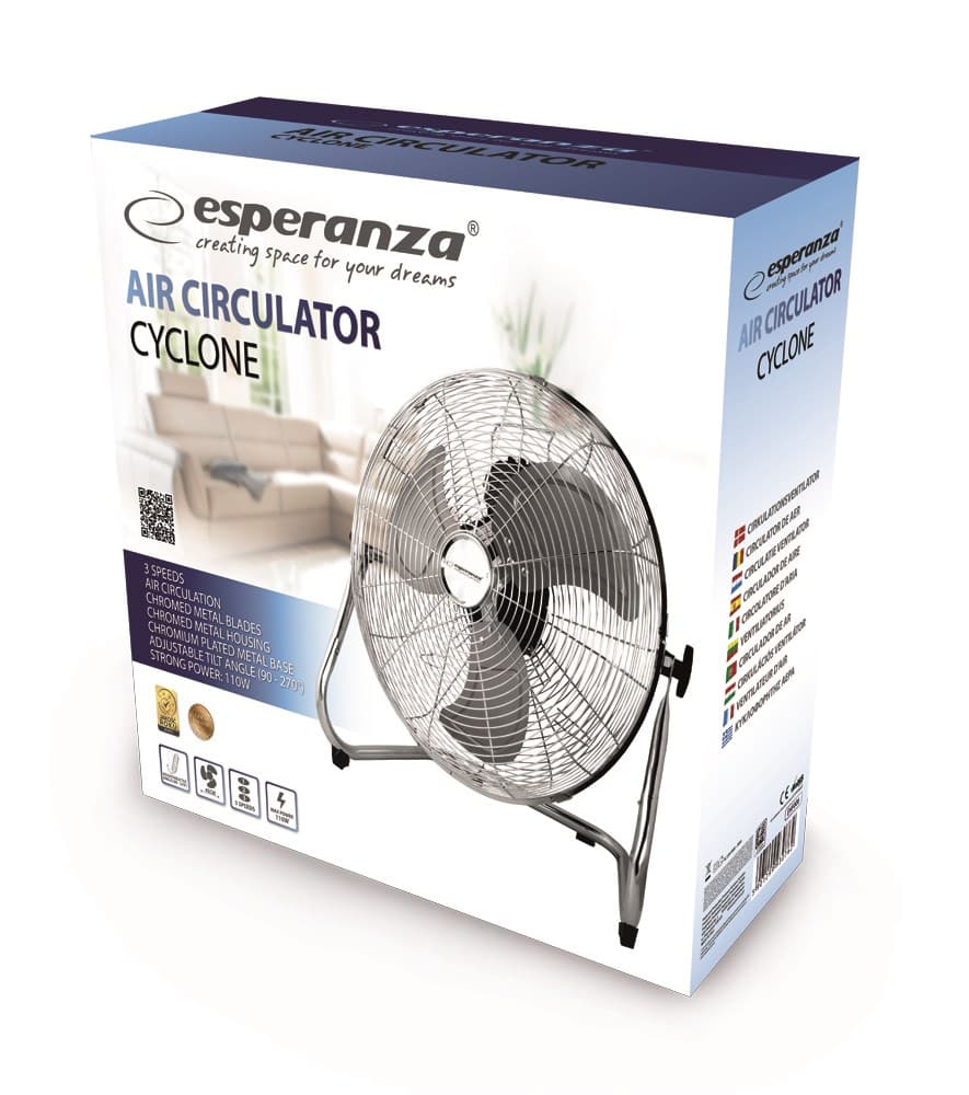 

ESPERANZA WENTYLATOR CYRKULACYJNY CYCLONE EHF006 (WYPRZEDAŻ)