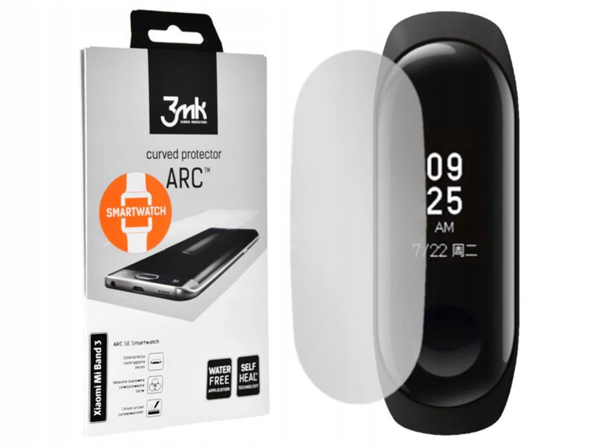 

3MK Folia ARC Xiaomi Mi Band 3 Watch Folia Fullscreen