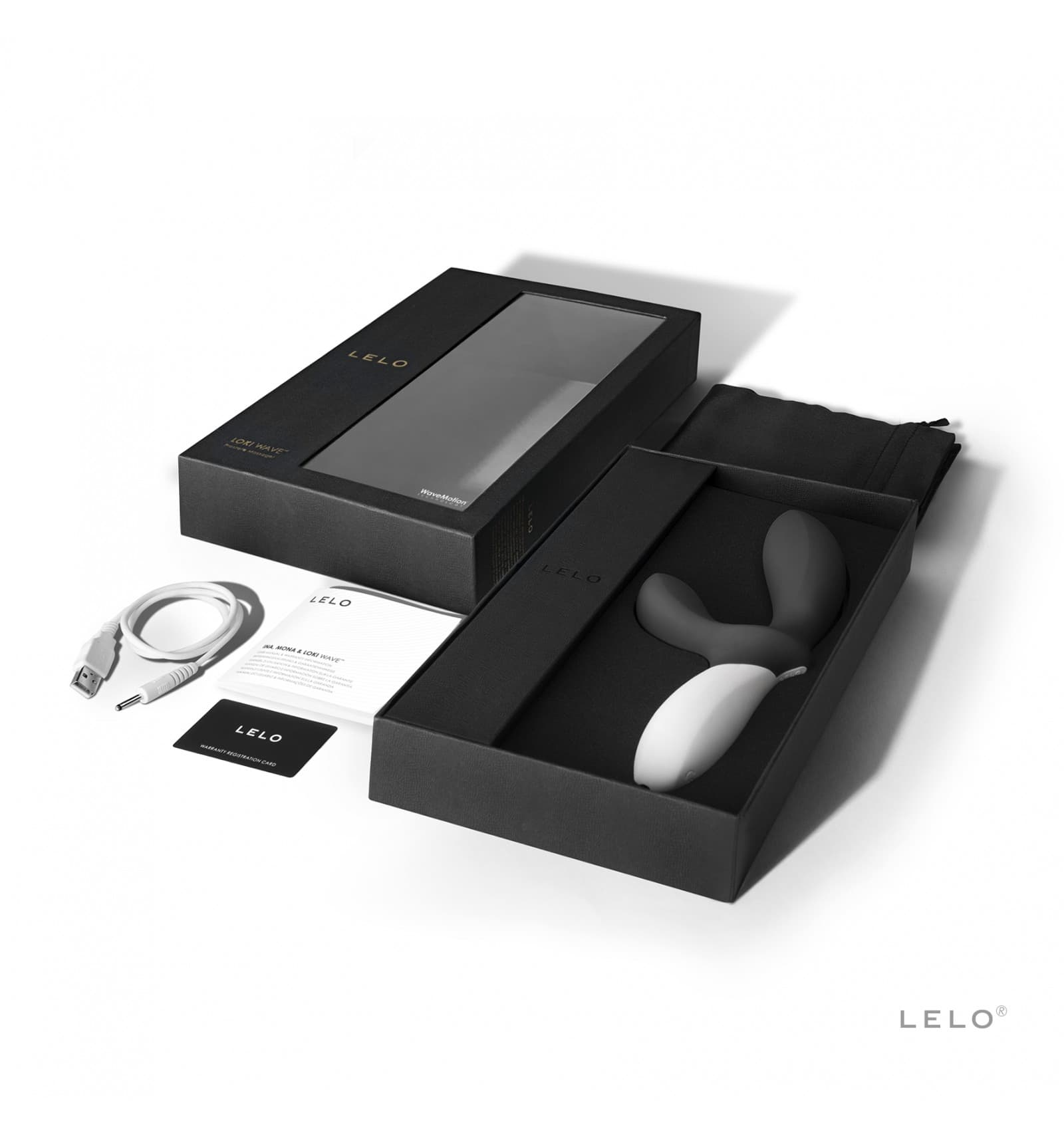 

LELO - LOKI Wave, black