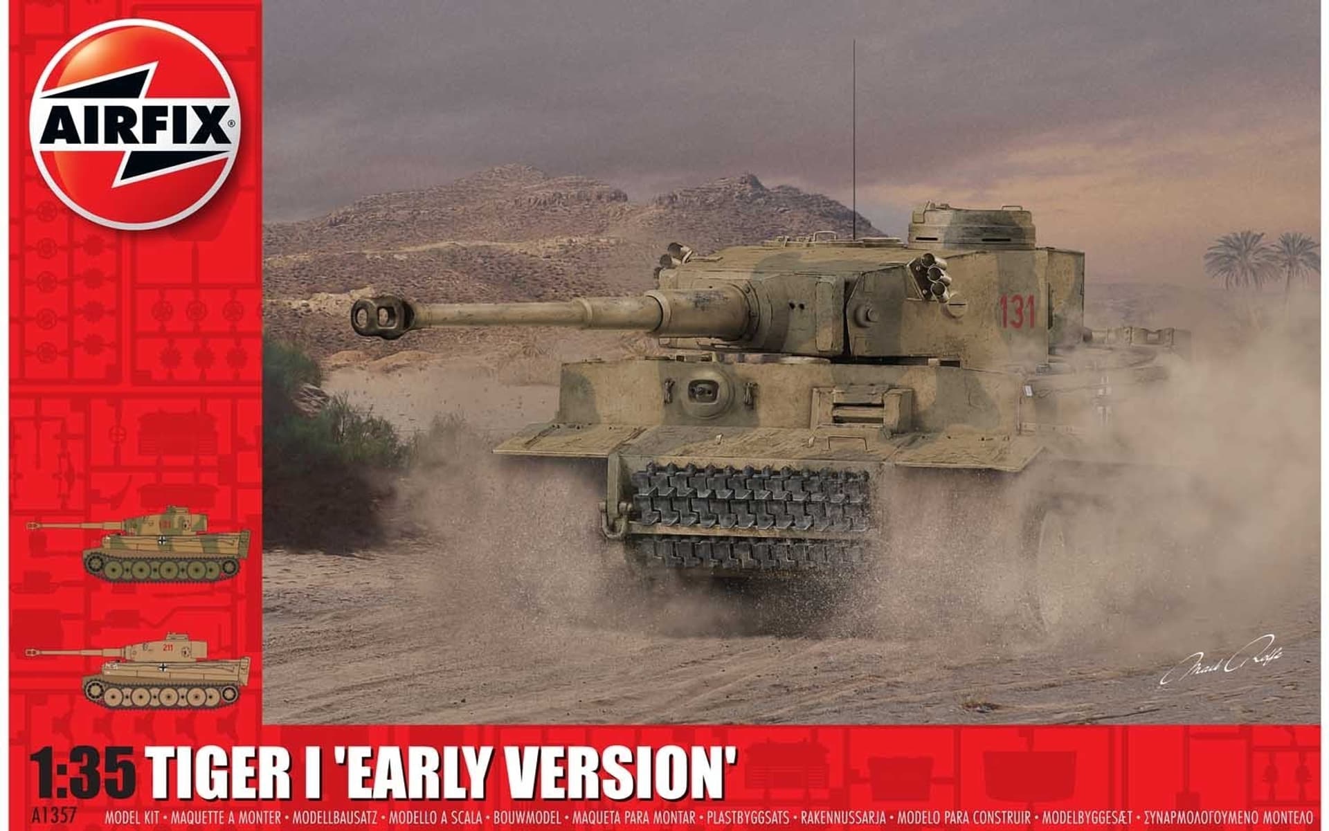 

Model plastikowy Tiger-1 Wczesna wersja