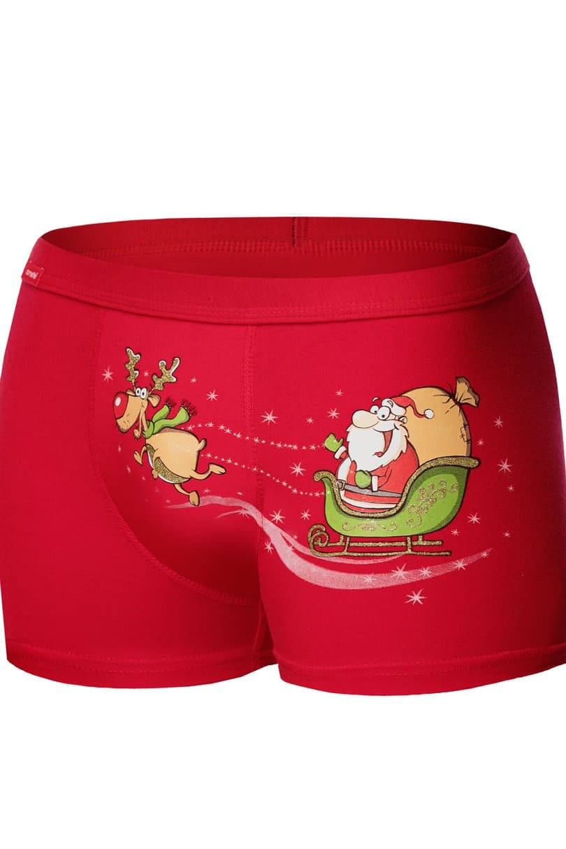 

BOKSERKI ŚWIĄTECZNE 007/67 SANTA'S SLEIGH (kolor czerwony, rozmiar XXL)