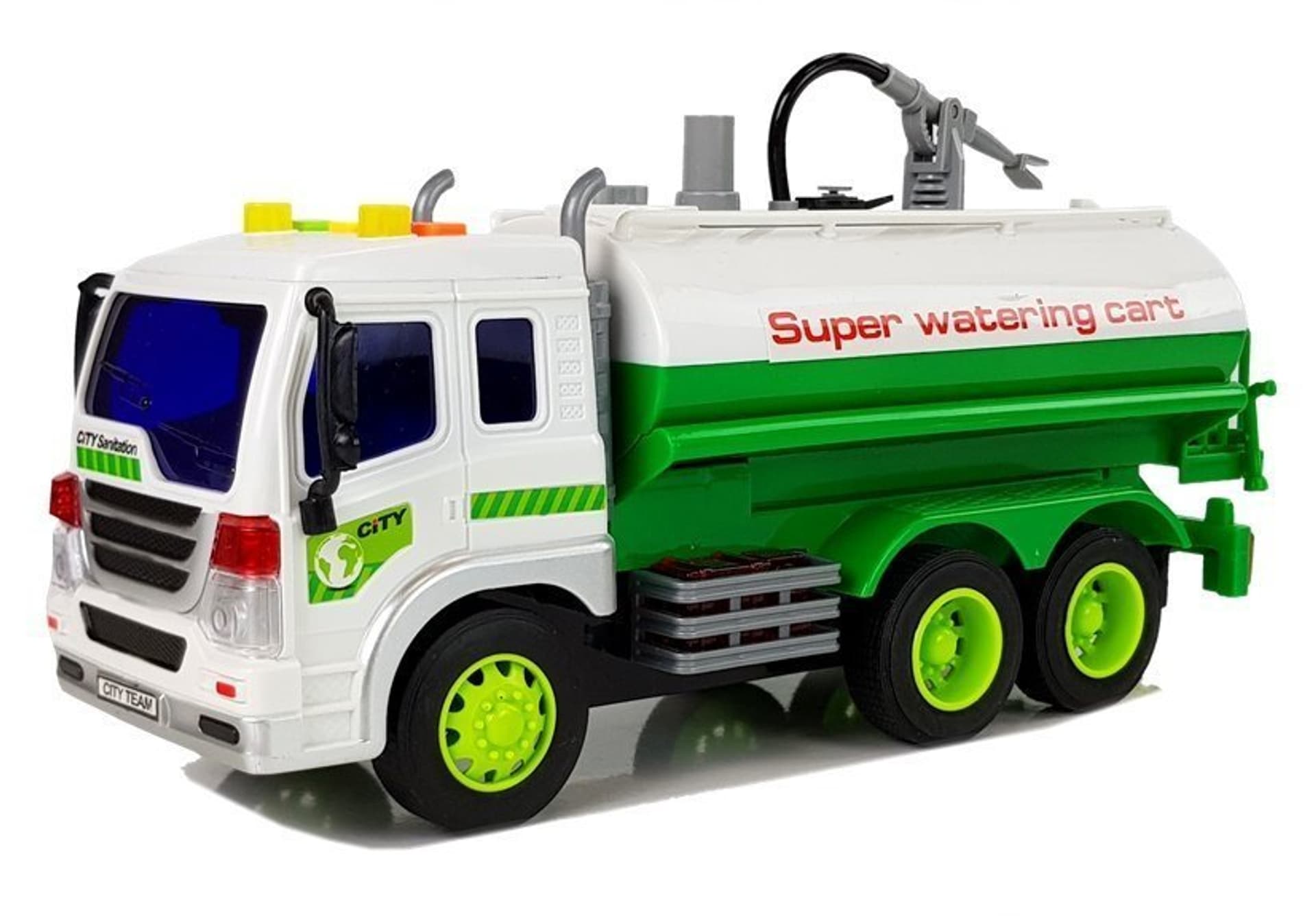 

Auto Cysterna z Armatką Wodną na Baterie Dźwięki 1:16