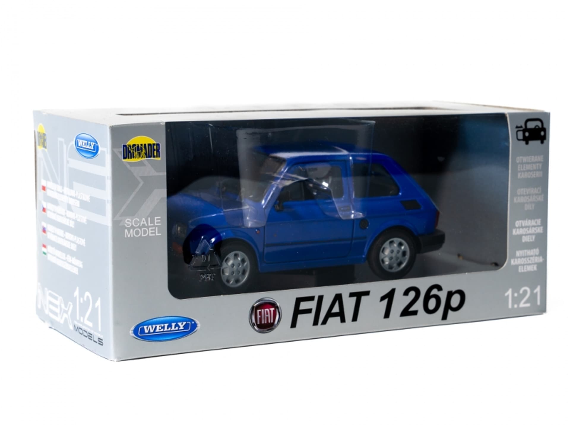 

WELLY MALUCH FIAT 126P 1:21 SAMOCHÓD KOLEKCJONERSKI