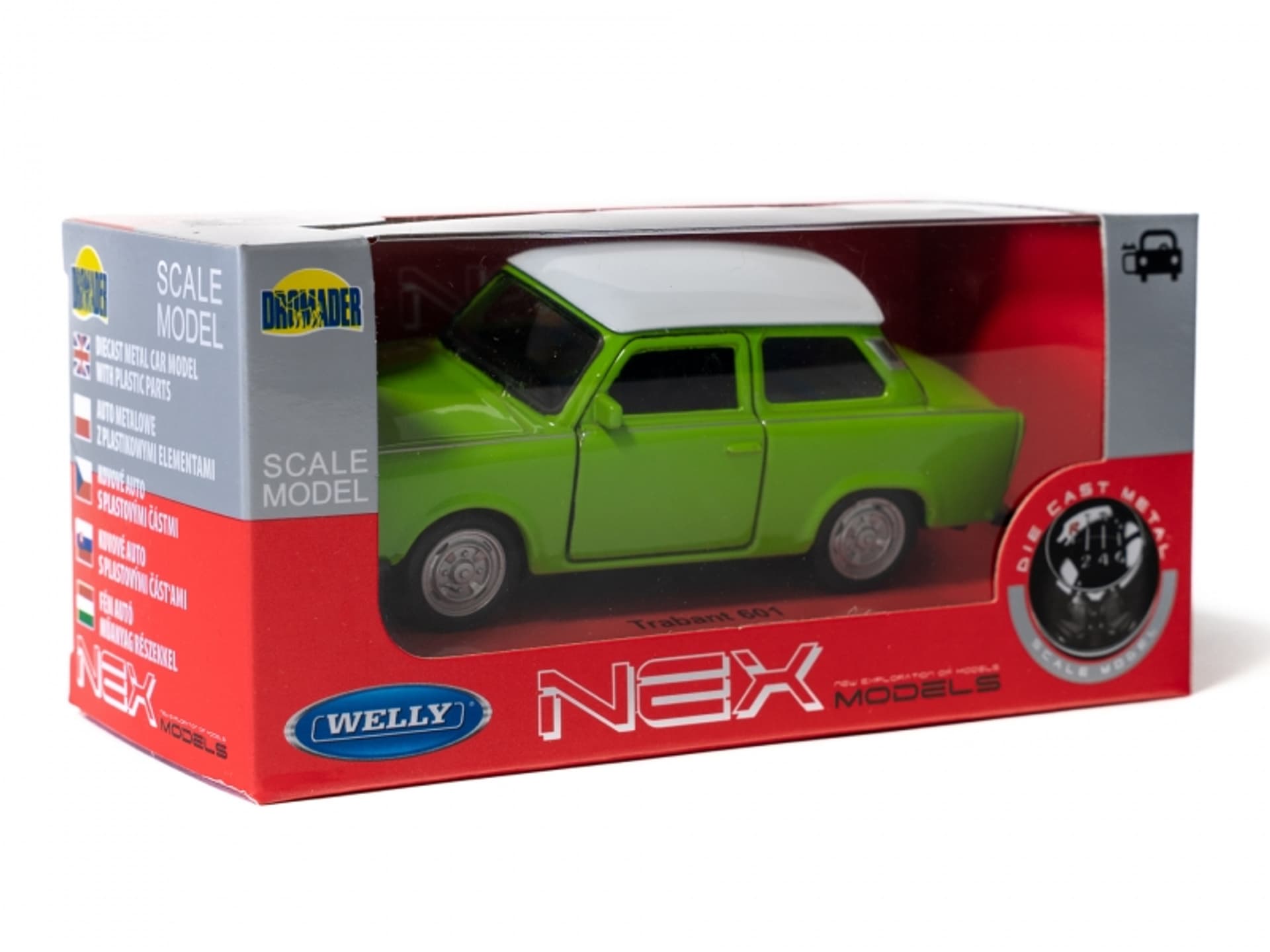 

WELLY TRABANT 601 1:34 SAMOCHÓD KOLEKCJONERSKI