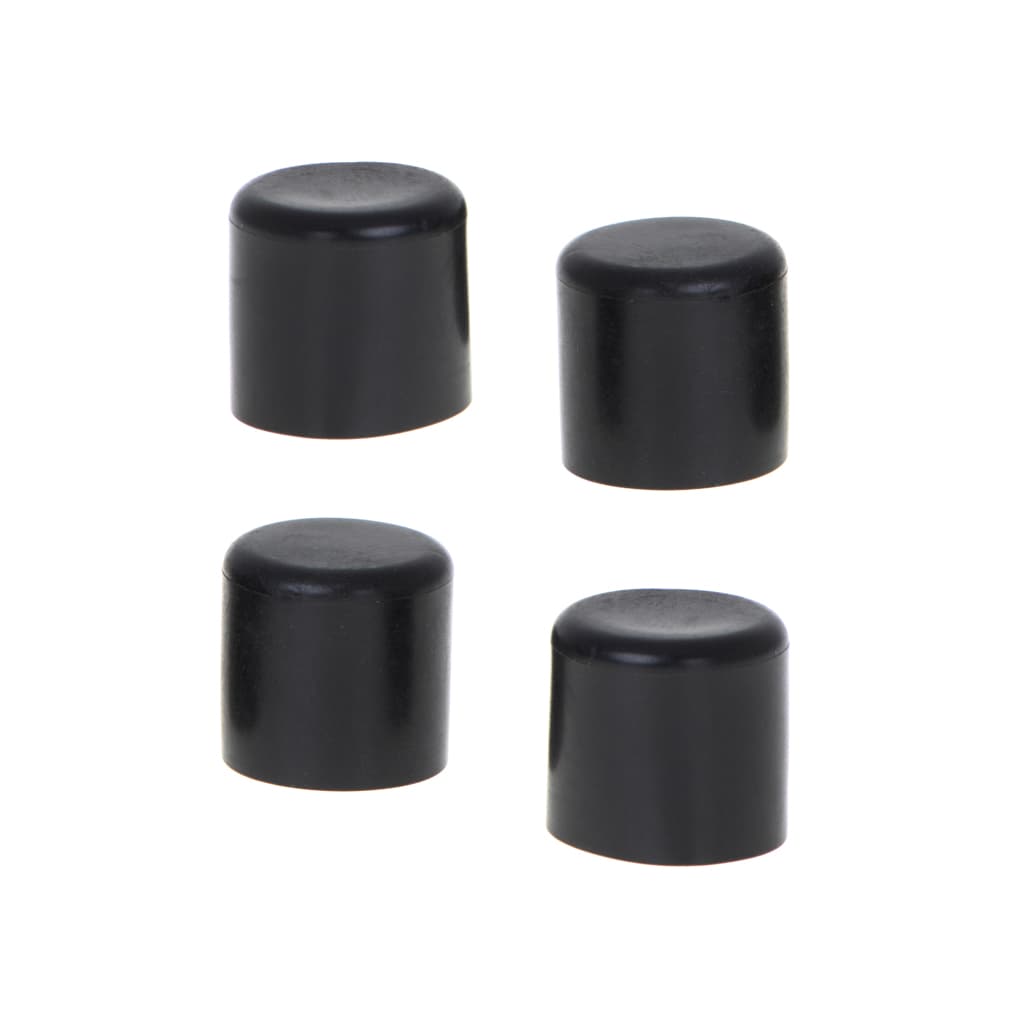 

Nakładki podkładki osłonki na nogi krzeseł mebli 4szt. 22mm czarne
