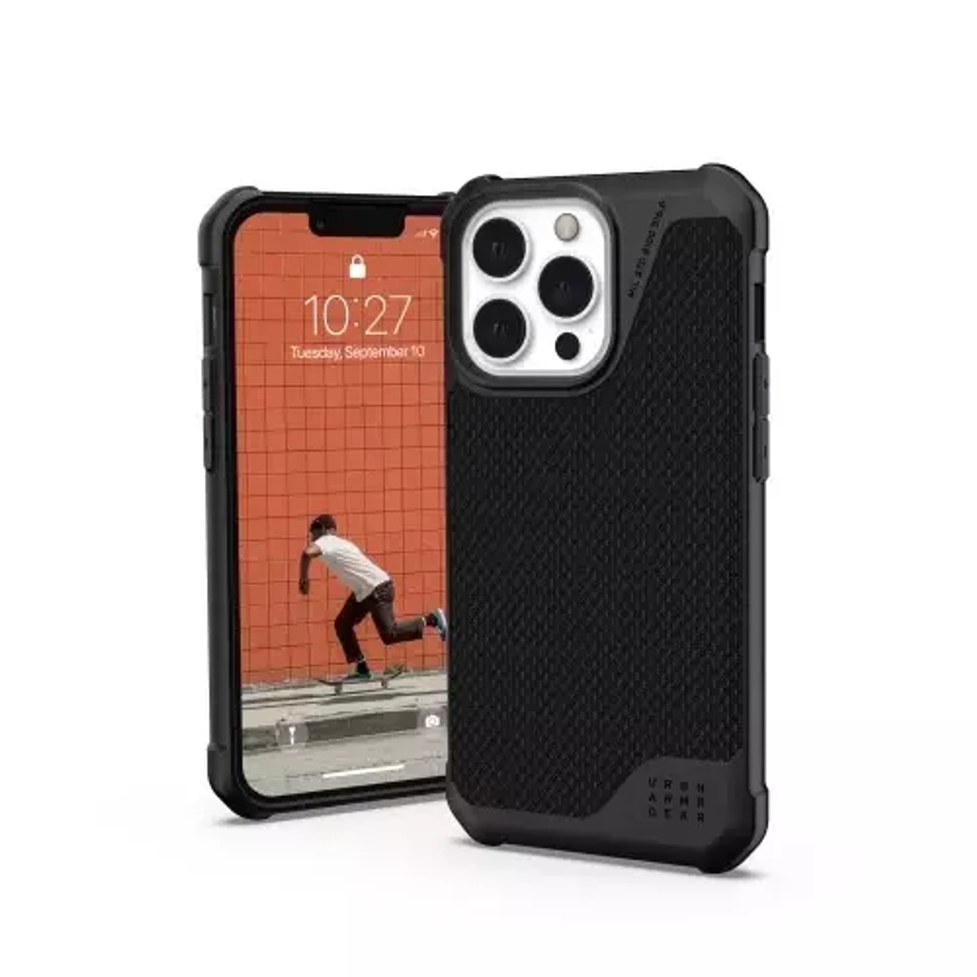 

UAG Metropolis LT - obudowa ochronna do iPhone 13 Pro kompatybilna z MagSafe (kevlar - czarna)