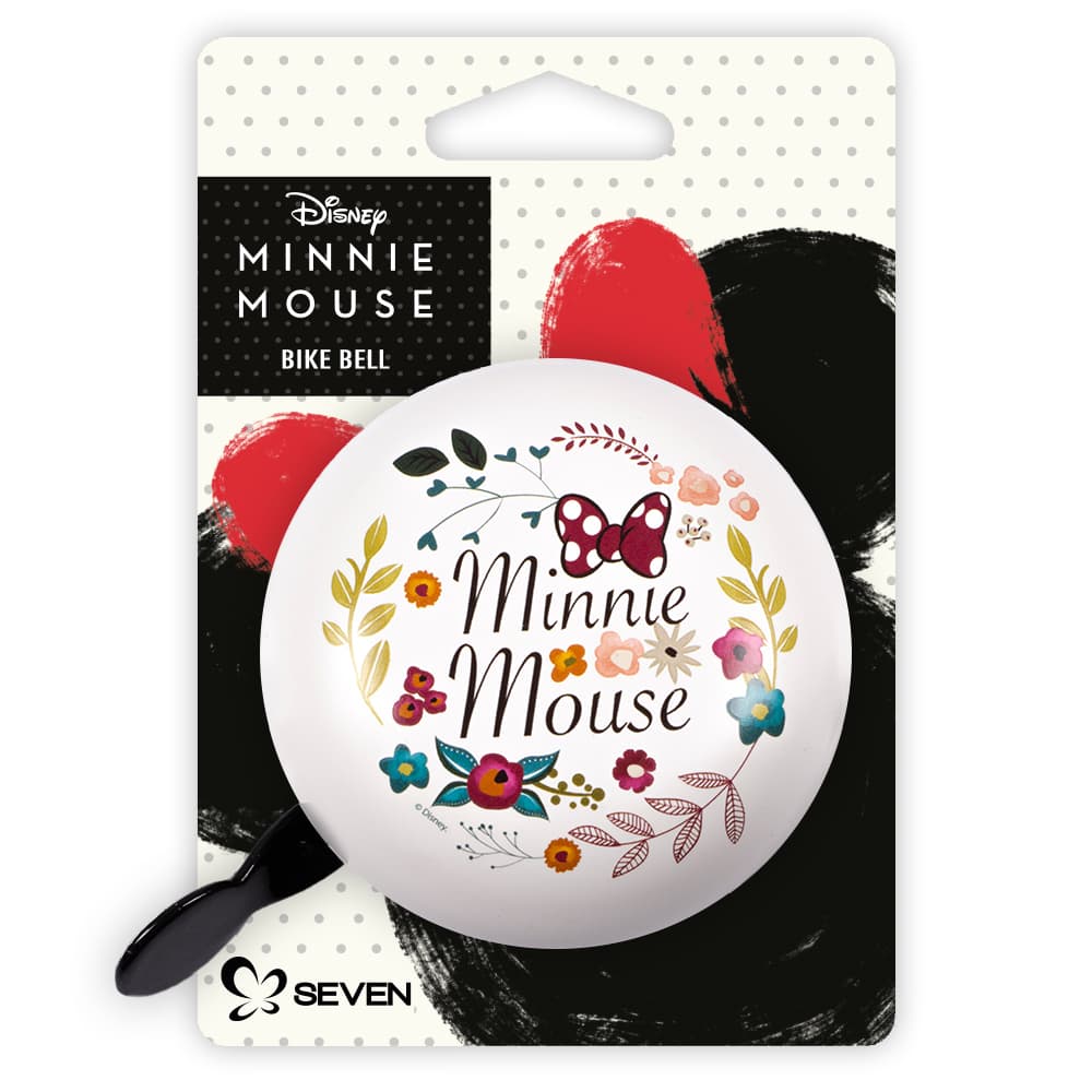 

DZWONEK DO ROWERU RETRO MINNIE - FLOWERS
