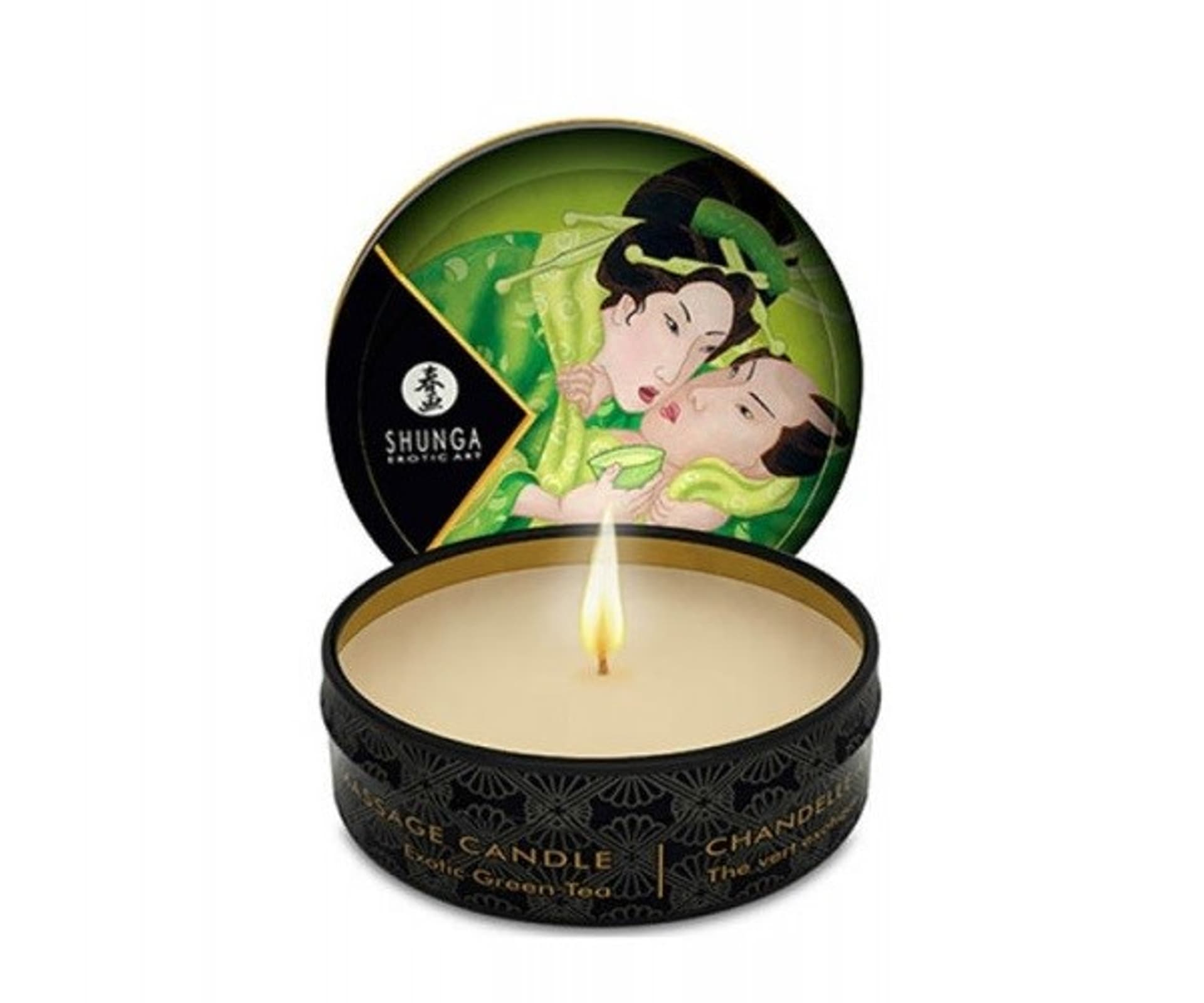 

Shunga - Zenitude / Exotic Green Tea Massage Candle 30 ml