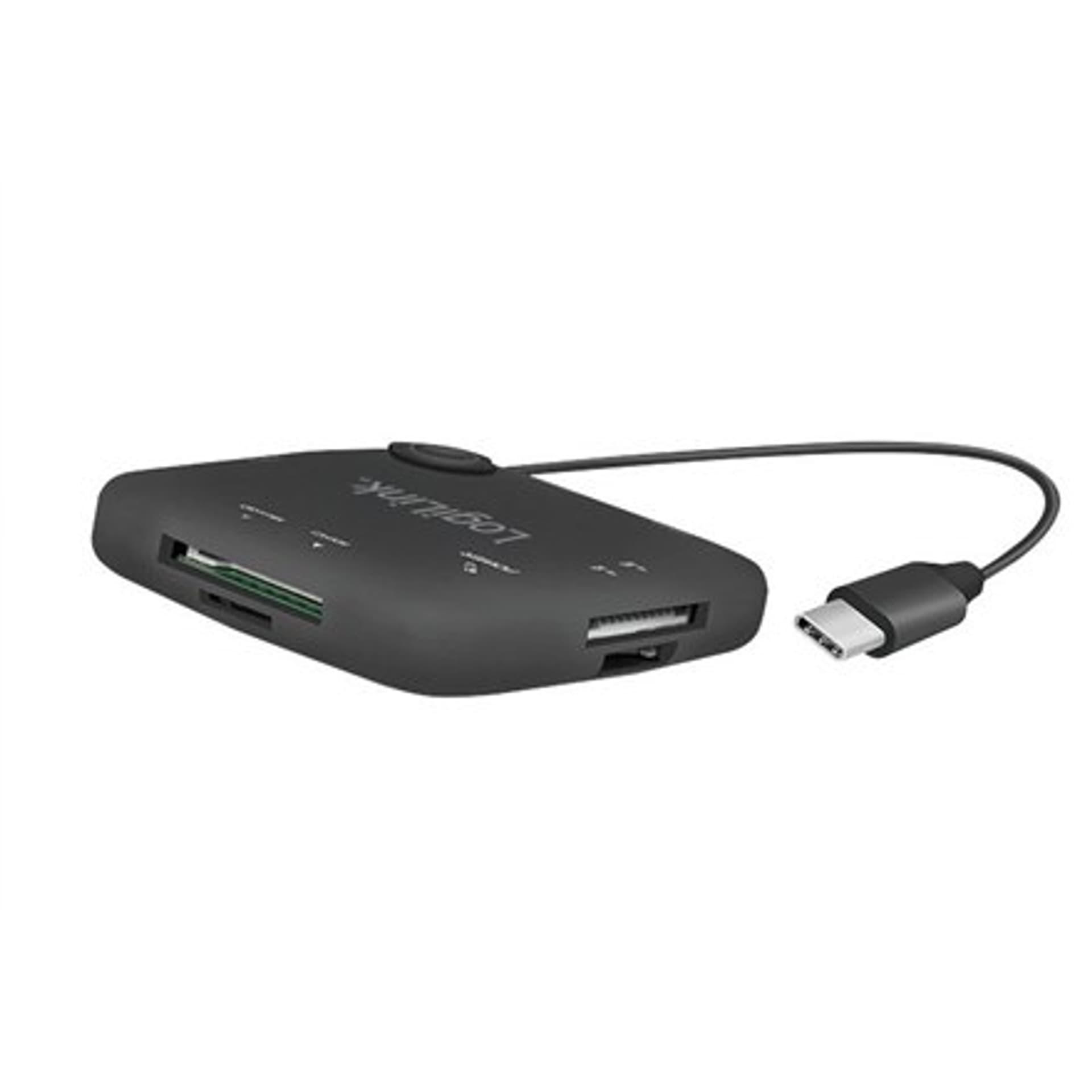 

Logilink UA0344 USB Typ-C™ OTG (On-The-Go) Multifunction hub and card reader Logilink, On-the-go) multifunction hub and card reader logilin