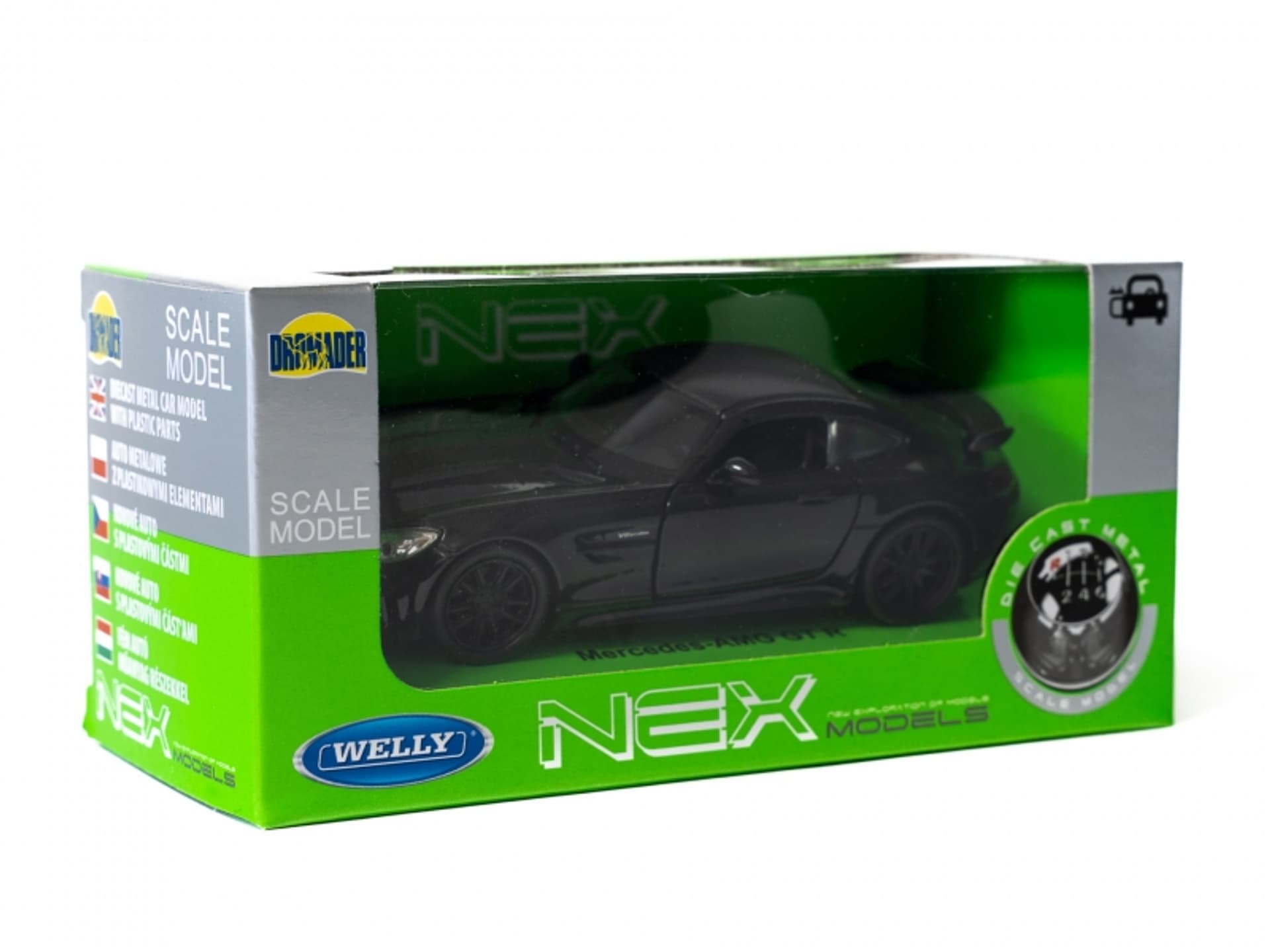 

WELLY MERCEDES AMG GT R 1:34-1:39 SAMOCHÓD KOLEKCJONERSKI