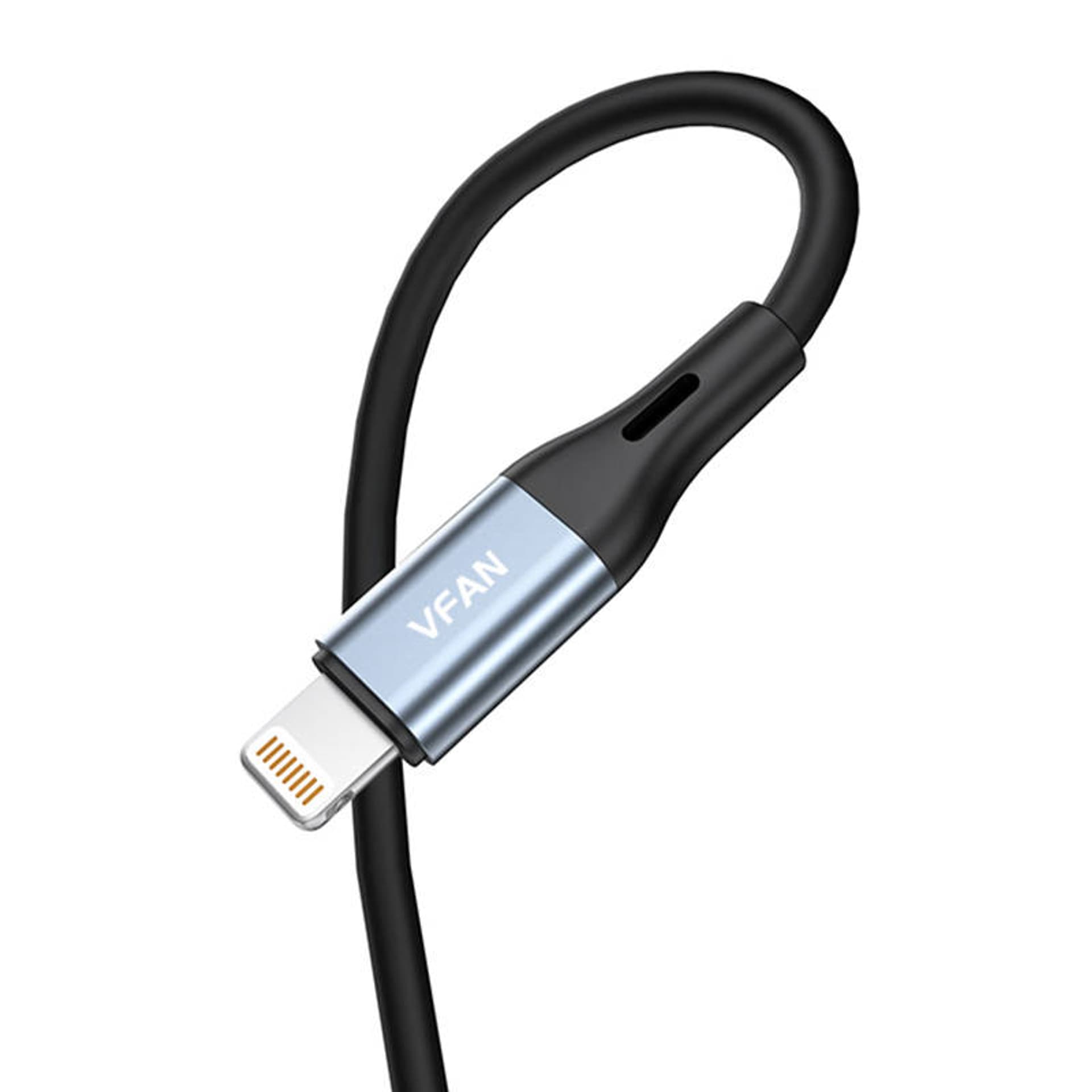 

Kabel Vipfan L05 Lightning do mini jack 3.5mm AUX, 1m (szary)