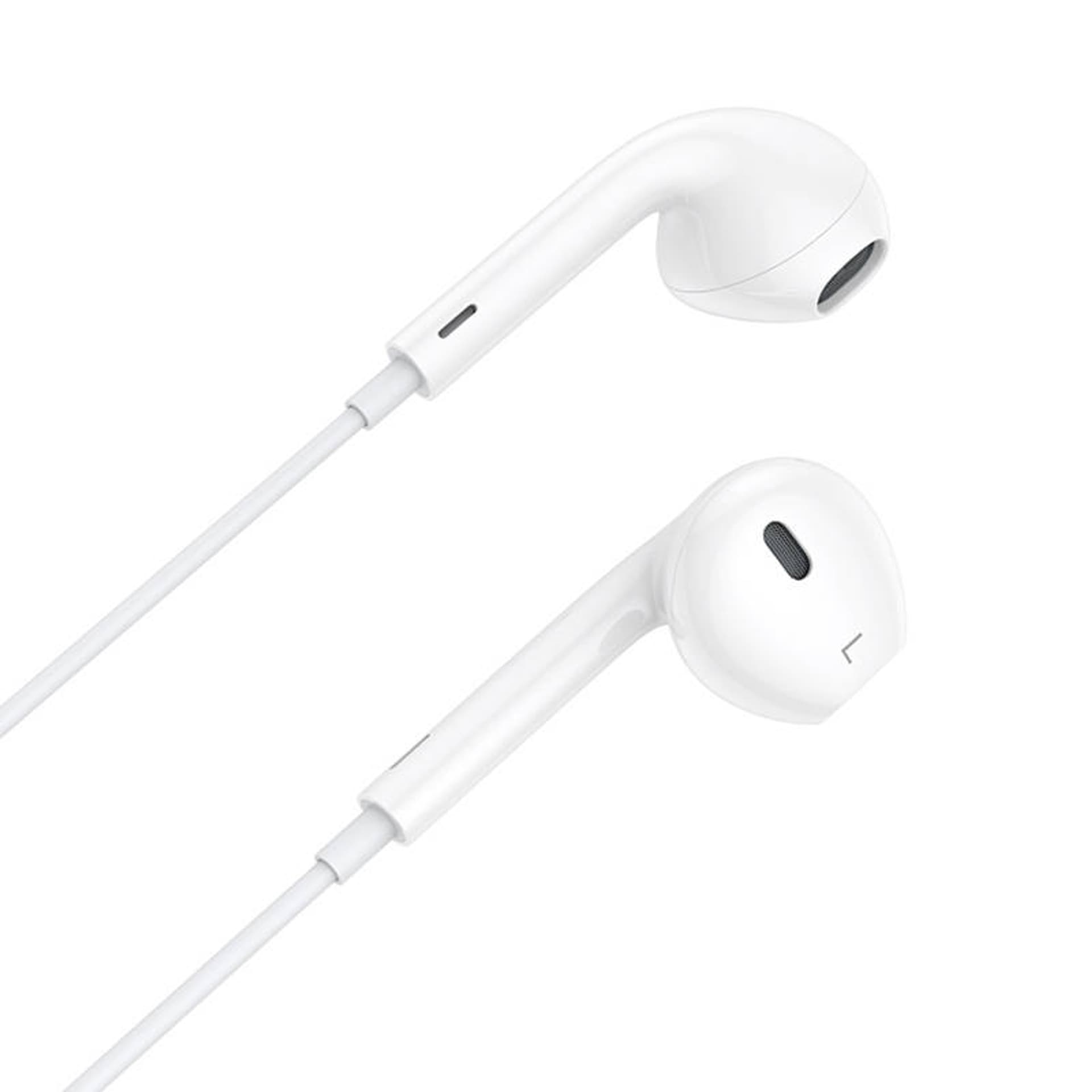 

Słuchawki douszne przewodowe Vipfan M14, USB-C, 1.1m (białe)