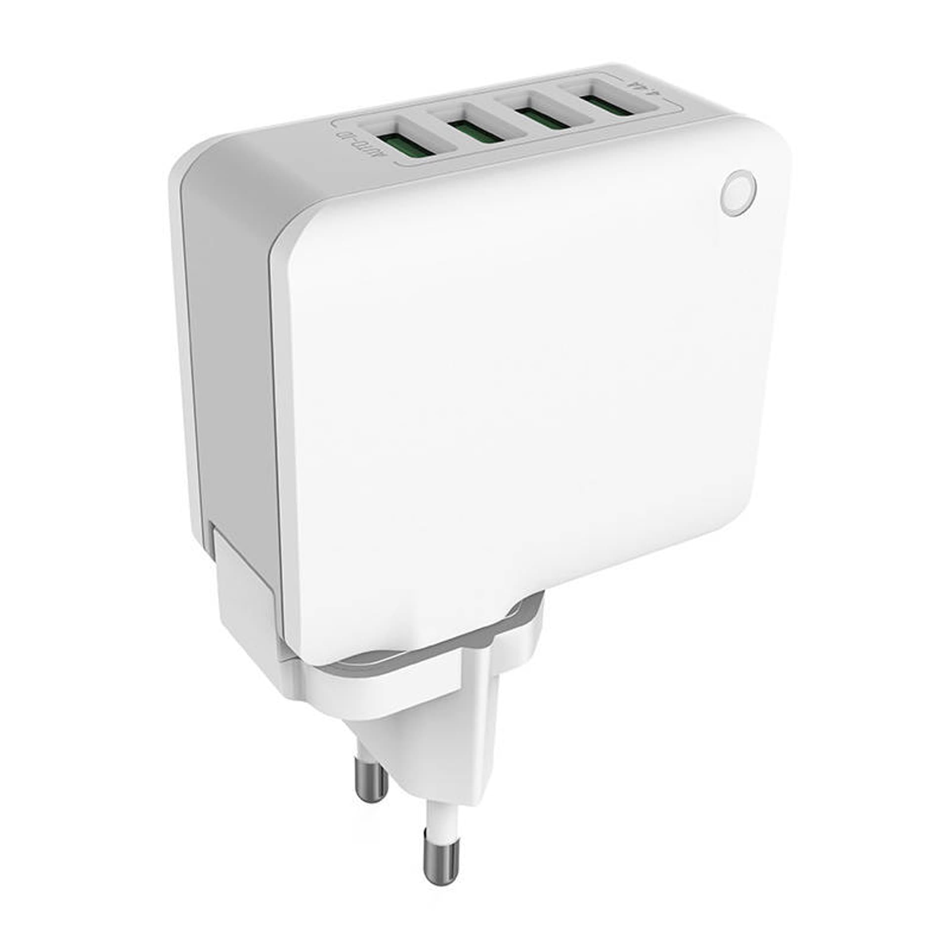 

Ładowarka sieciowa LDNIO 4403, 4x USB, 22W (biała)