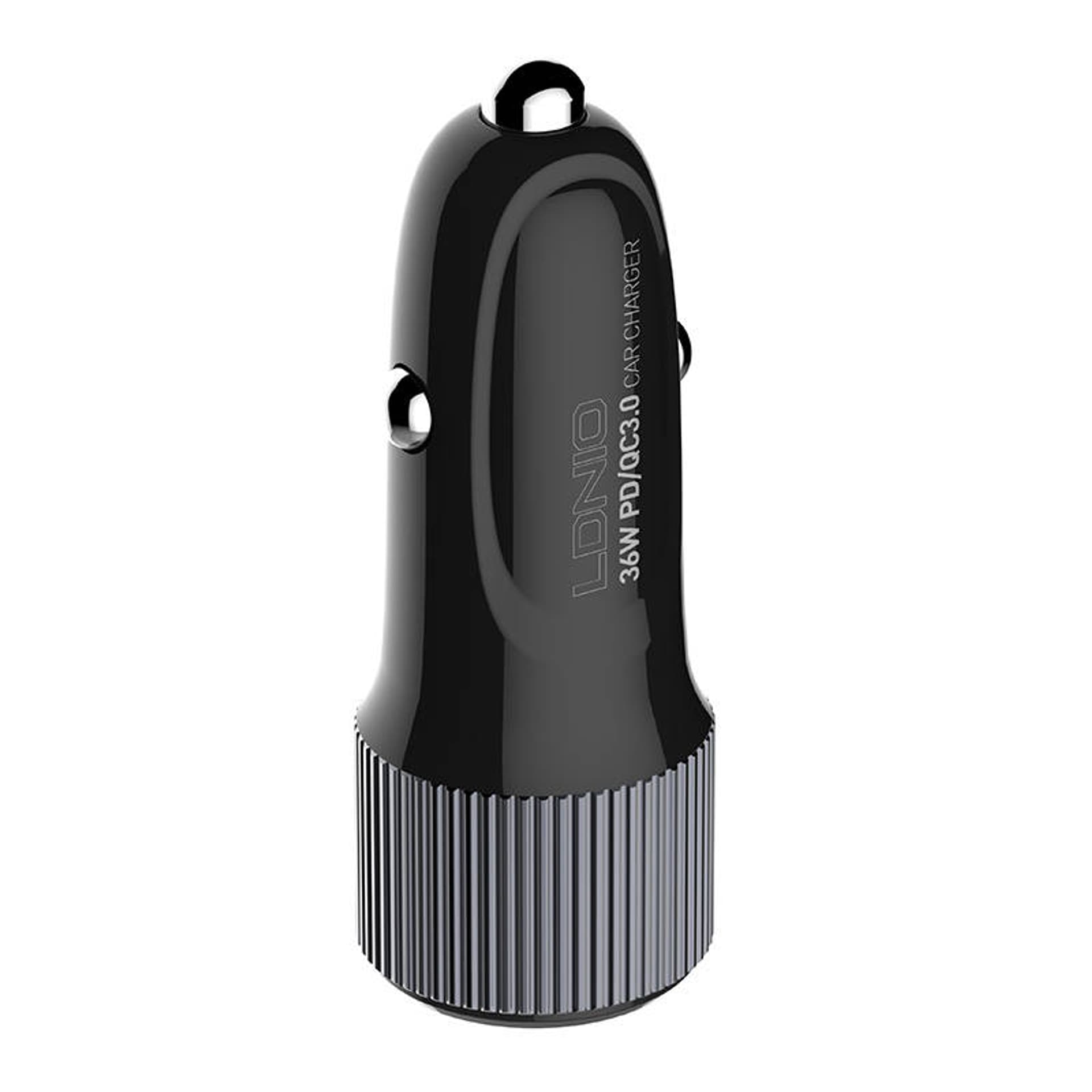 

Ładowarka samochodowa LDNIO C510Q, USB + USB-C, PD + QC 3.0, 36W (czarna)