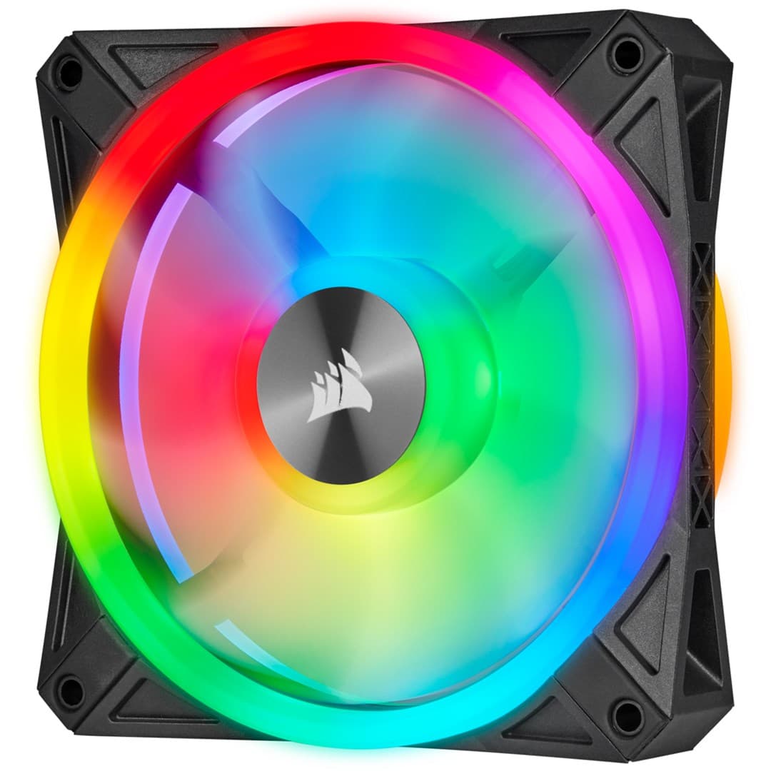 

Corsair Fan QL140 iCUERGB LED PWM Single Pack