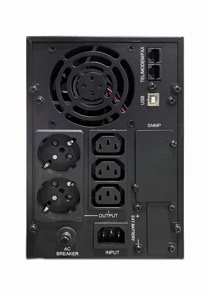 

ENERGENIE ZASILACZ AWARYJNY UPS 2000VA LCD CZYSTY SINUS, 3X C13, 2X SCHUKO, USB, RJ45