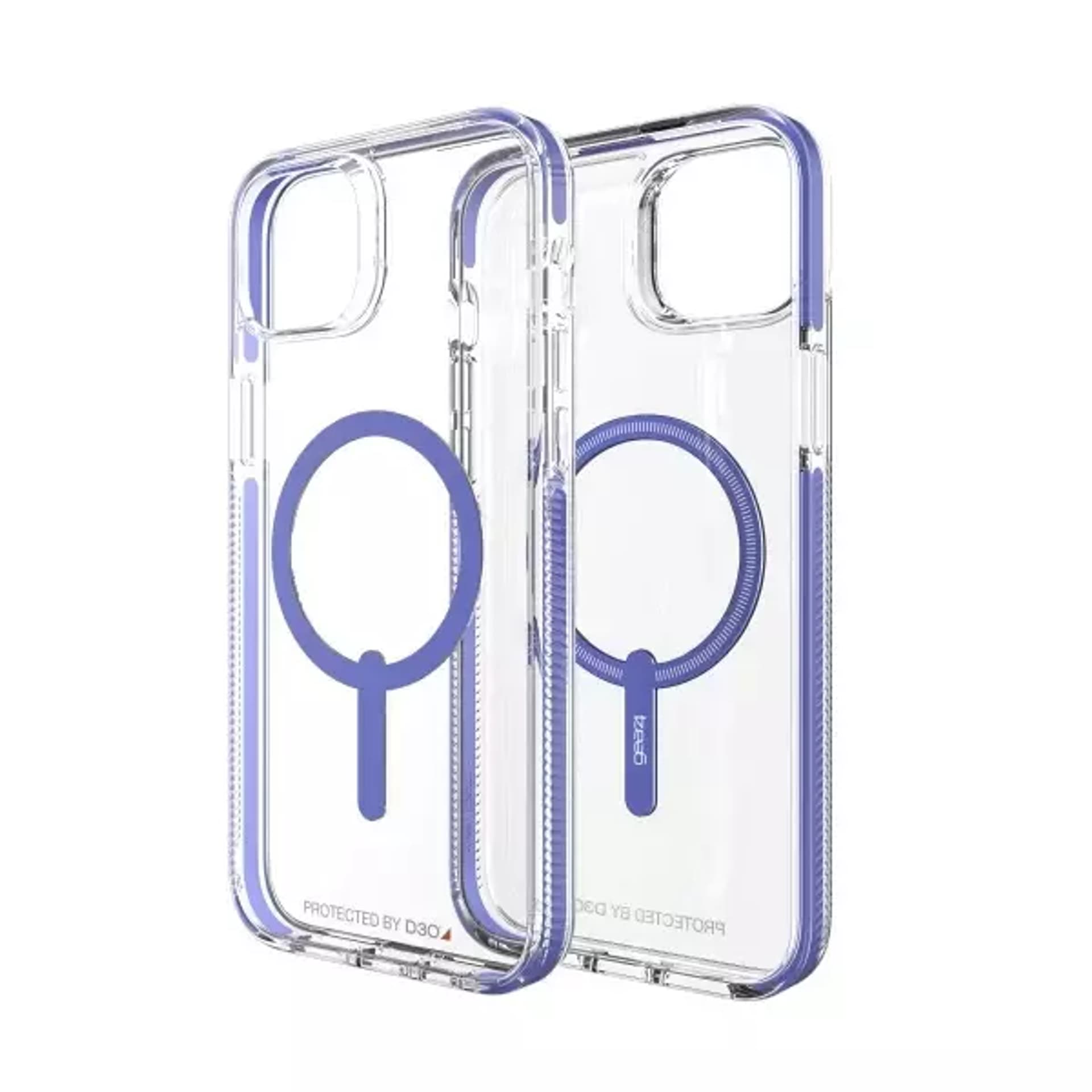 

Gear4 Santa Cruz Snap - obudowa ochronna do iPhone 14 kompatybilna z MagSafe (periwinkle)