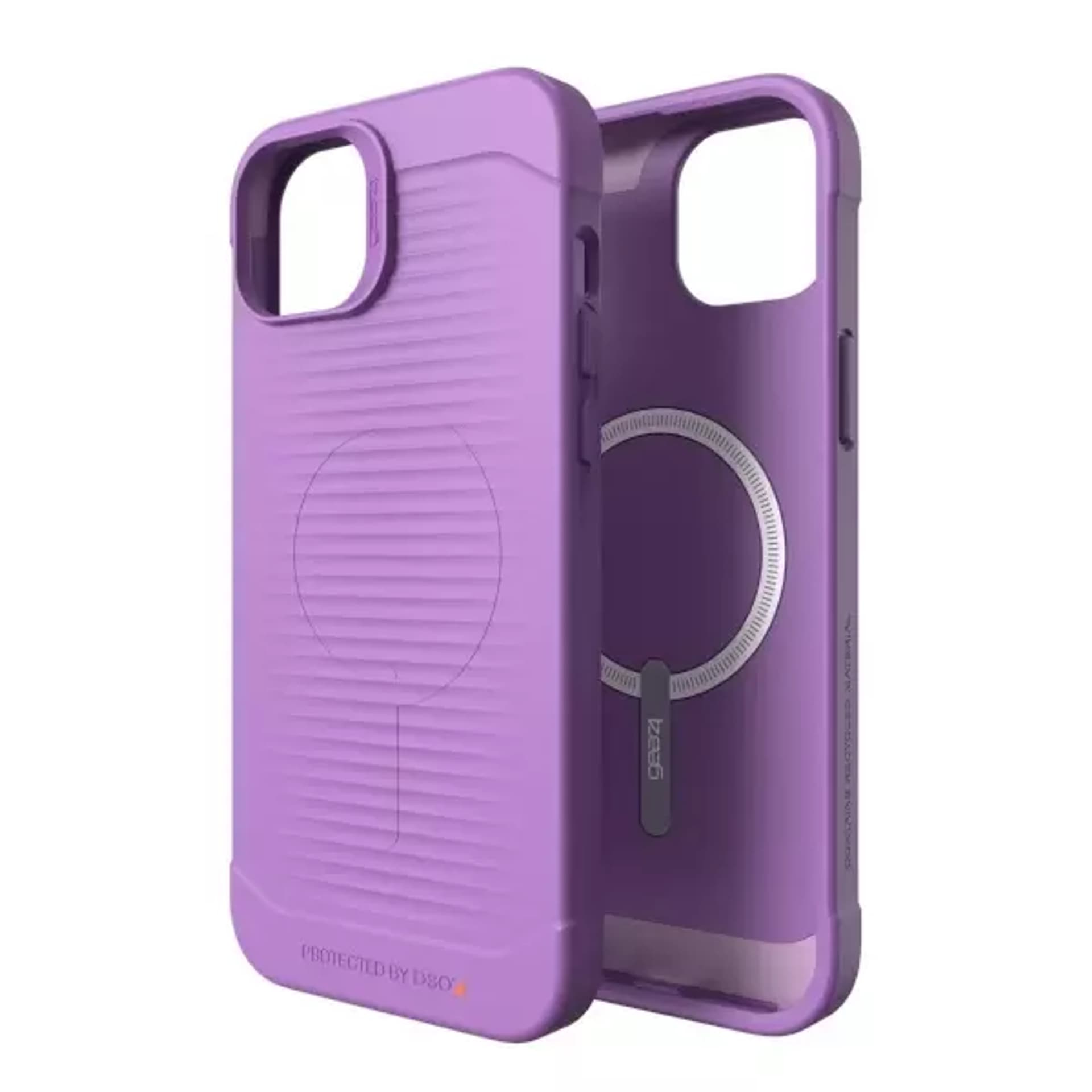 

Gear4 Havana Snap - obudowa ochronna do iPhone 14 kompatybilna z MagSafe (purple)