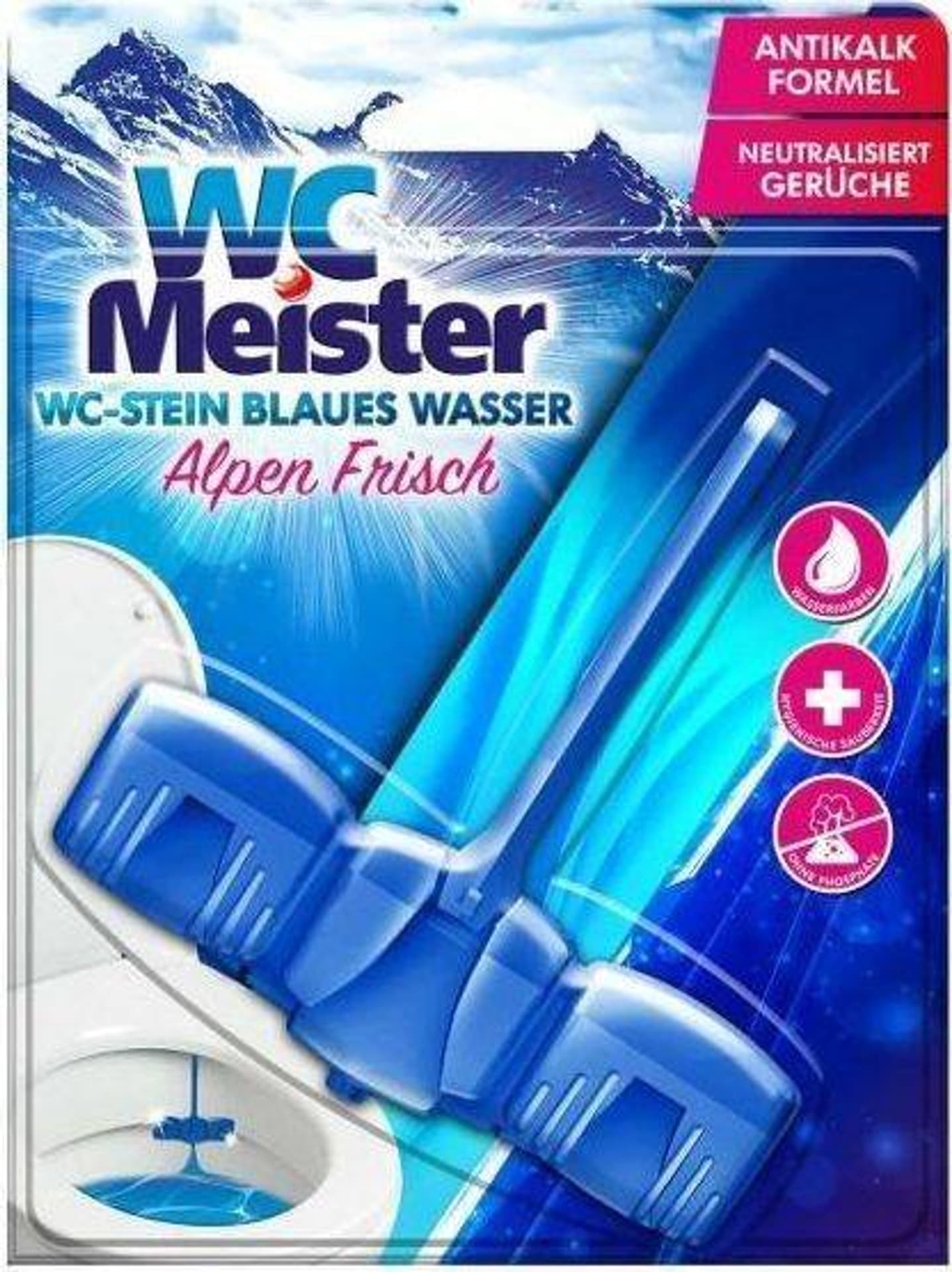

WC Meister Zawieszka barwiąca do WC ALPEN FRISCH 45g