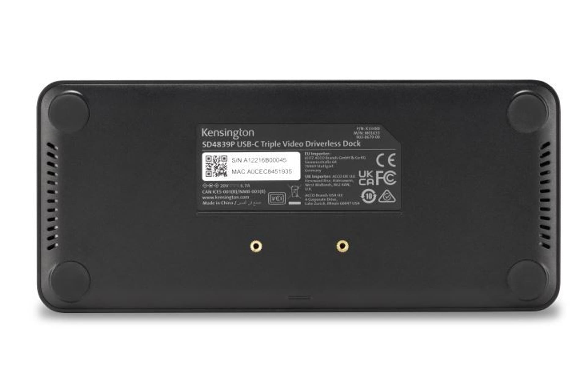 

Stacja dokująca Kensington USB-C Triple Video 4Z91K18762
