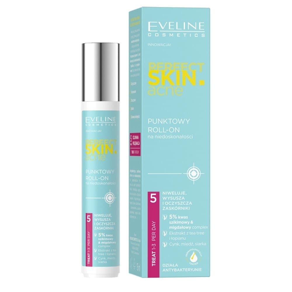 

Eveline Perfect Skin.acne Punktowy Roll-on na niedoskonałości 15ml