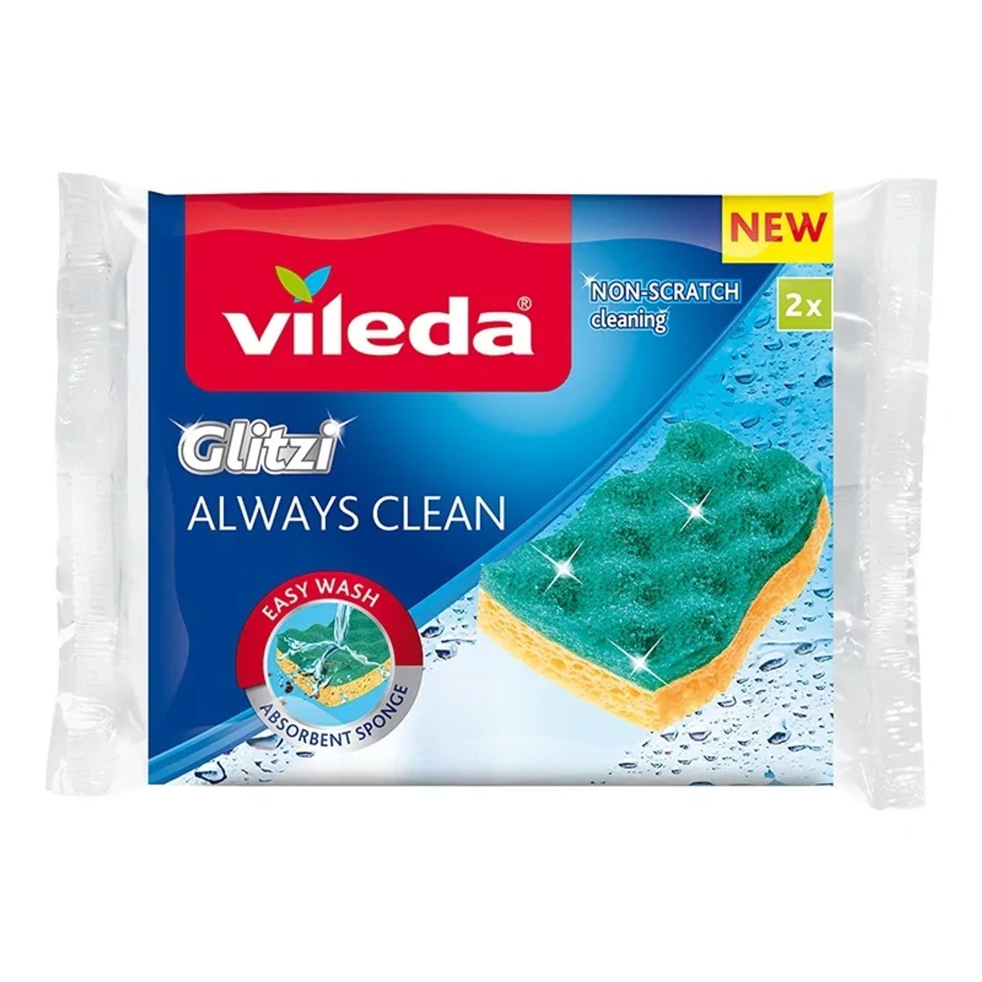 

Zmywak wiskozowy Vileda Glitzi Always Clean 2 szt.