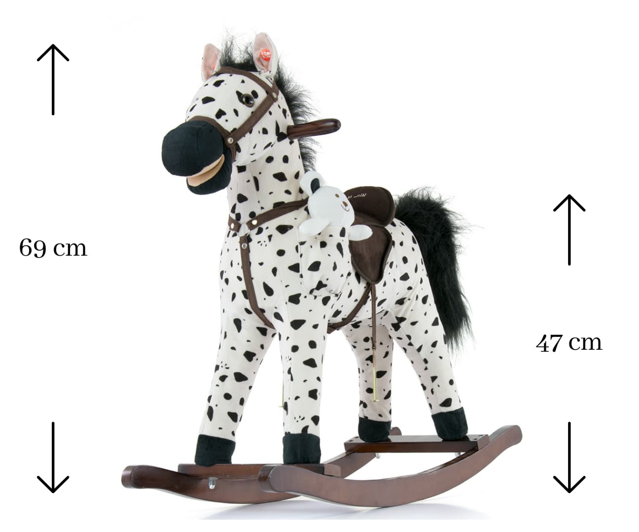 

Koń Mustang Black Dot