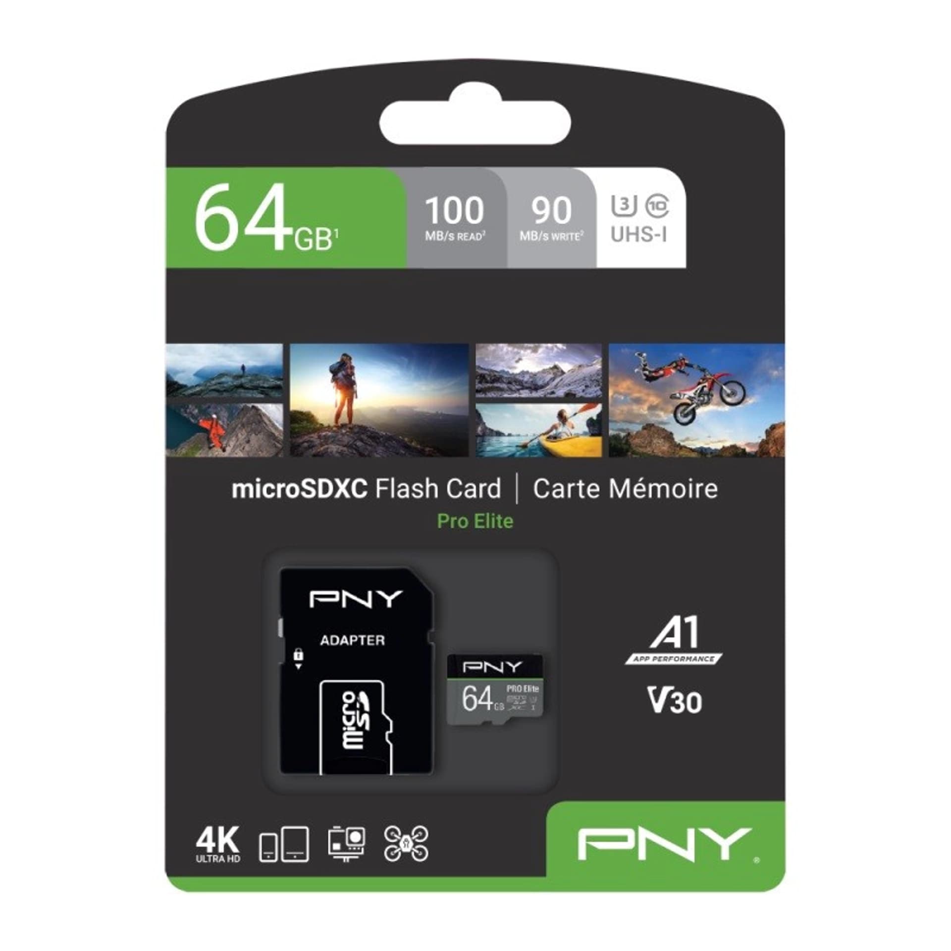 

Karta pamięci PNY 64 GB Adapter