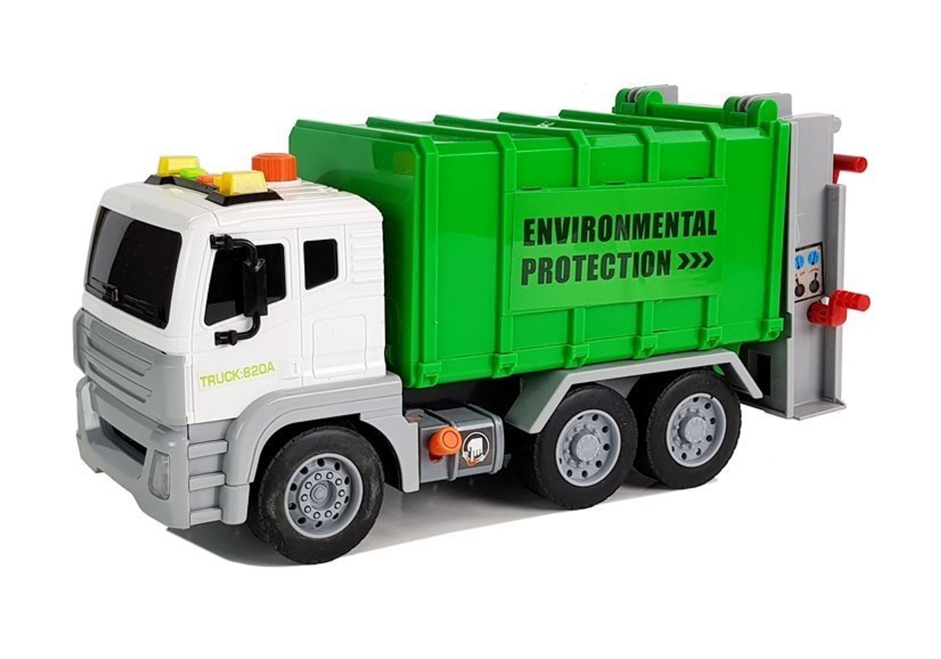 

Śmieciarka Kontenery Na Śmieci Recykling Dźwięk 1:12