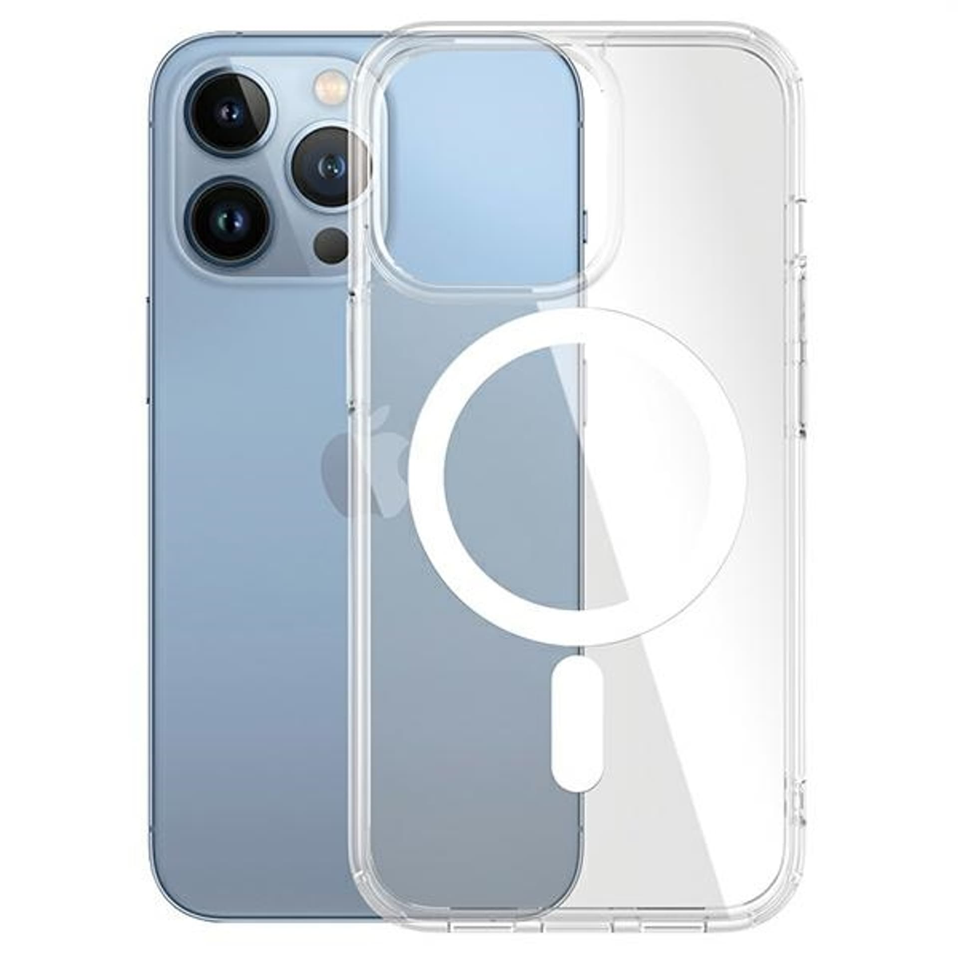

PanzerGlass HardCase iPhone 13 Pro 6,1" MagSafe Antibacterial Military grade transparent 0430