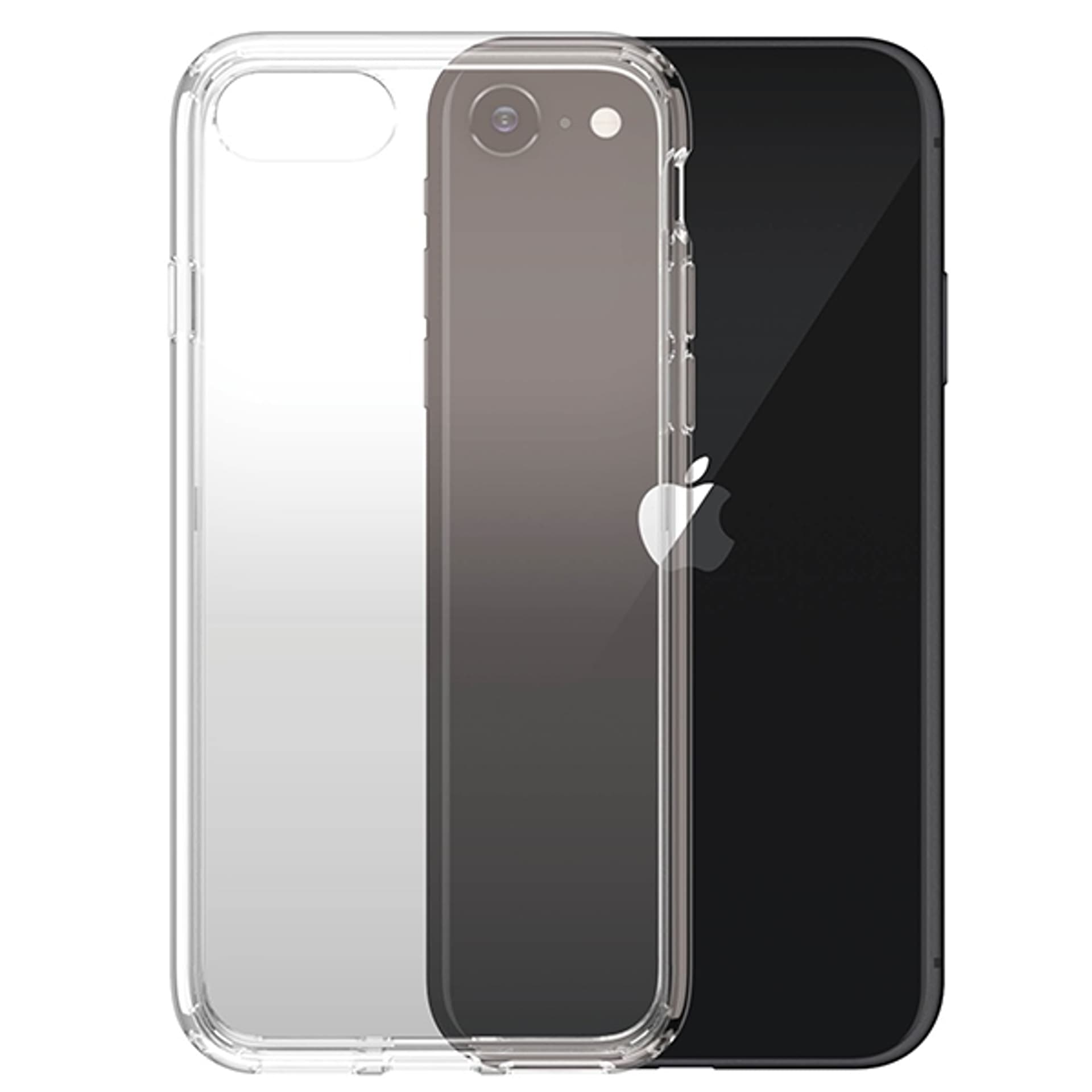 

PanzerGlass HardCase iPhone SE 2022 / SE 2020 / 7 / 8 Antibacterial Military grade Tangerine transparent 0377