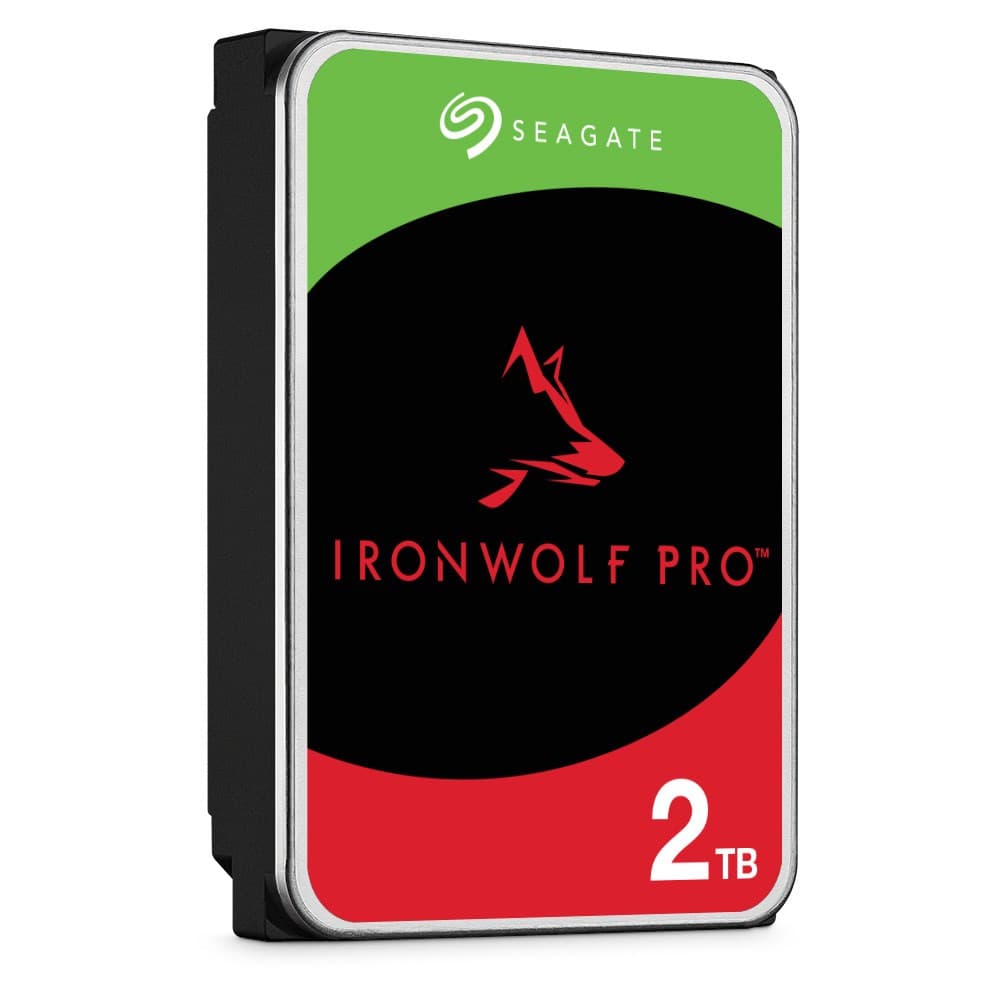 

Dysk HDD Seagate IronWolf Pro ST2000NE001 (2 TB ; 3.5"; 128 MB; 7200 obr/min)