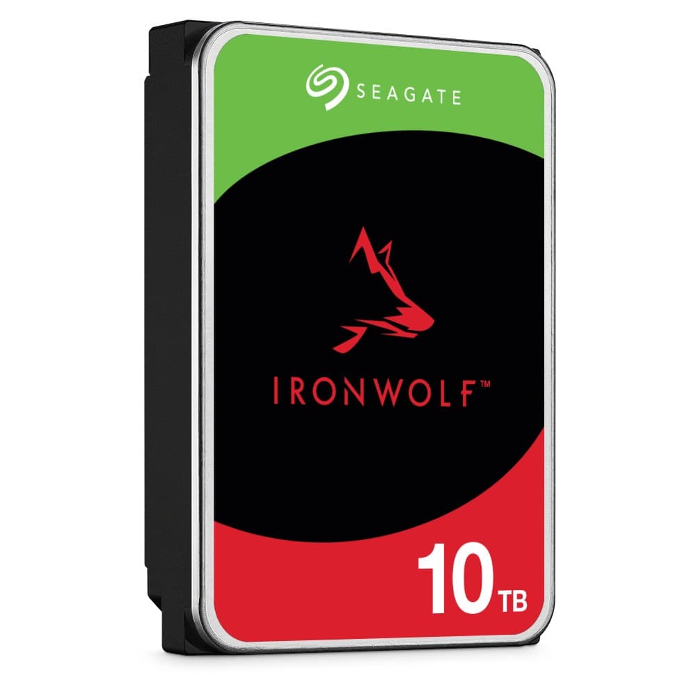 

Dysk HDD Seagate IronWolf ST10000VN000 (10 TB ; 3.5"; 256 MB ;7200 obr/min)
