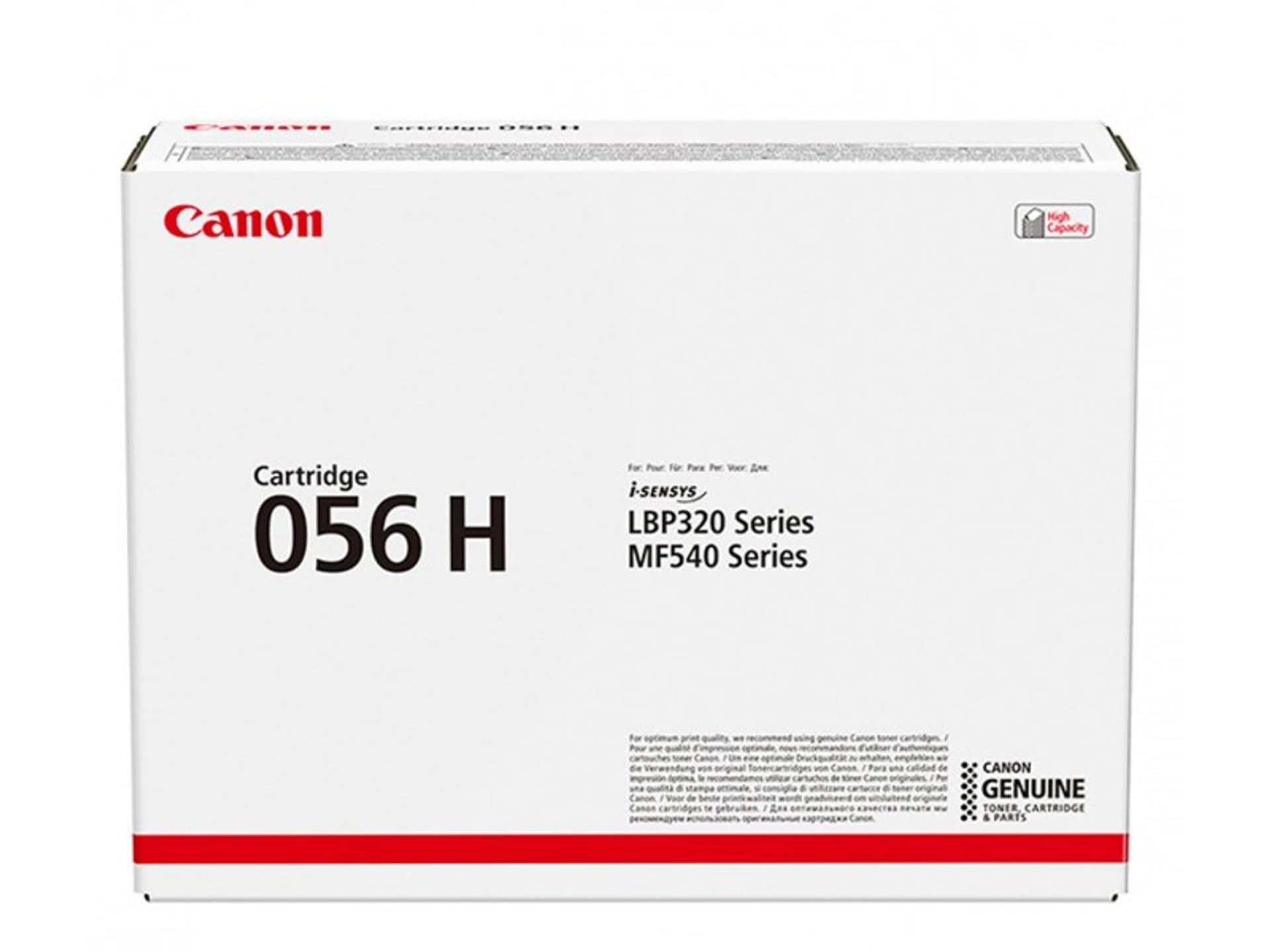 

Canon oryginalny toner 056H, black, 21000s, 3008C002, high capacity, Canon i-SENSYS LBP325dn, MF542x, 543x, 552dw, 553dw, O