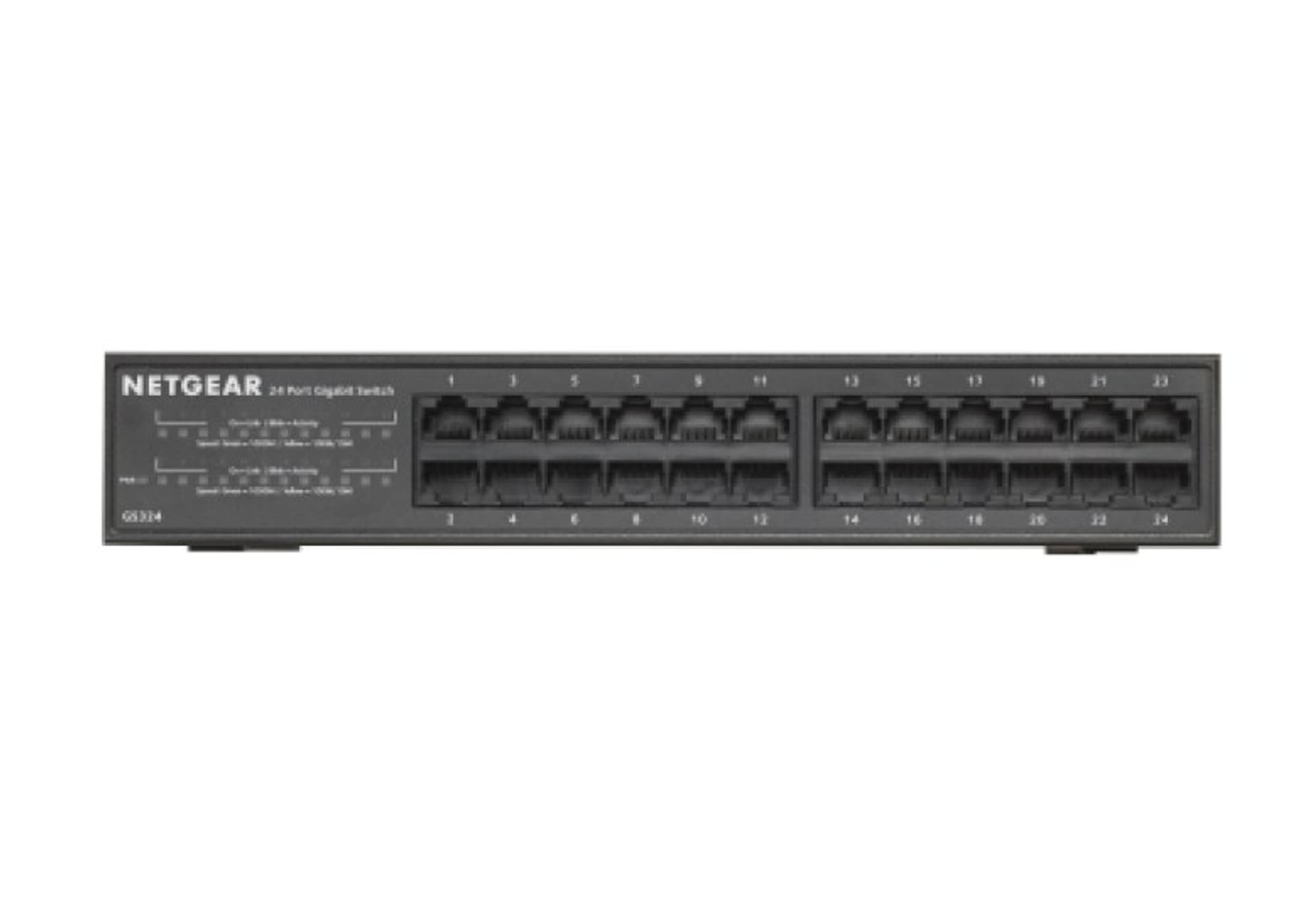 

Netgear GS324-200EUS 24PT GE UNMANAGED SWITCH