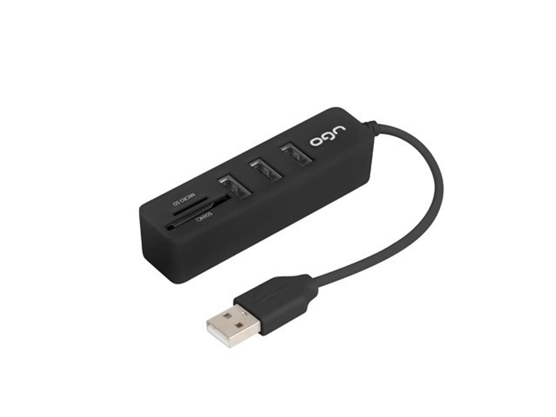 

USB Hub Maipo HU200 3 porty + czytnik SD/micro SD