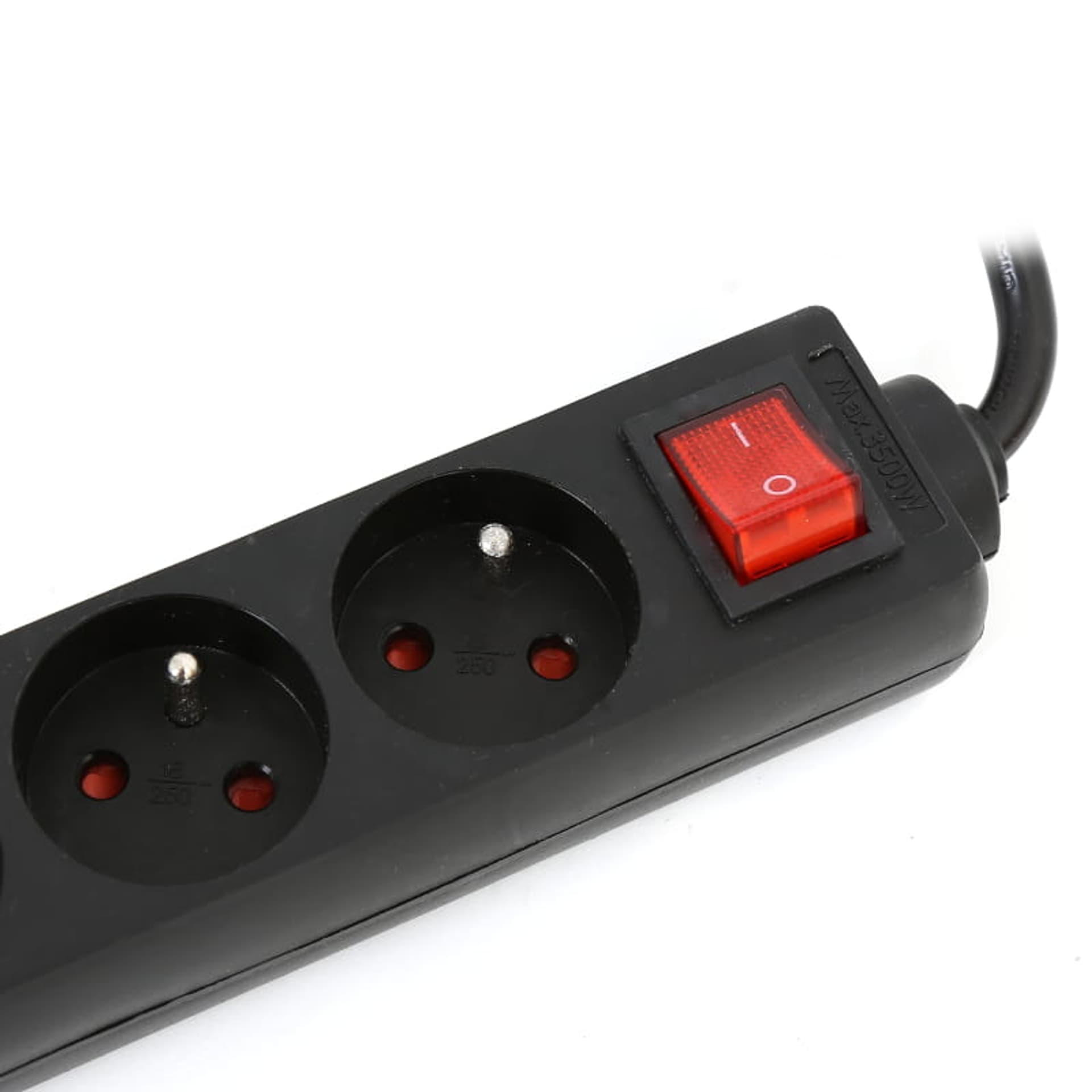 

Listwa zasilająca PLATINET OMEGA 5g/5m 16A/3500W uziemienie czarna (41107)