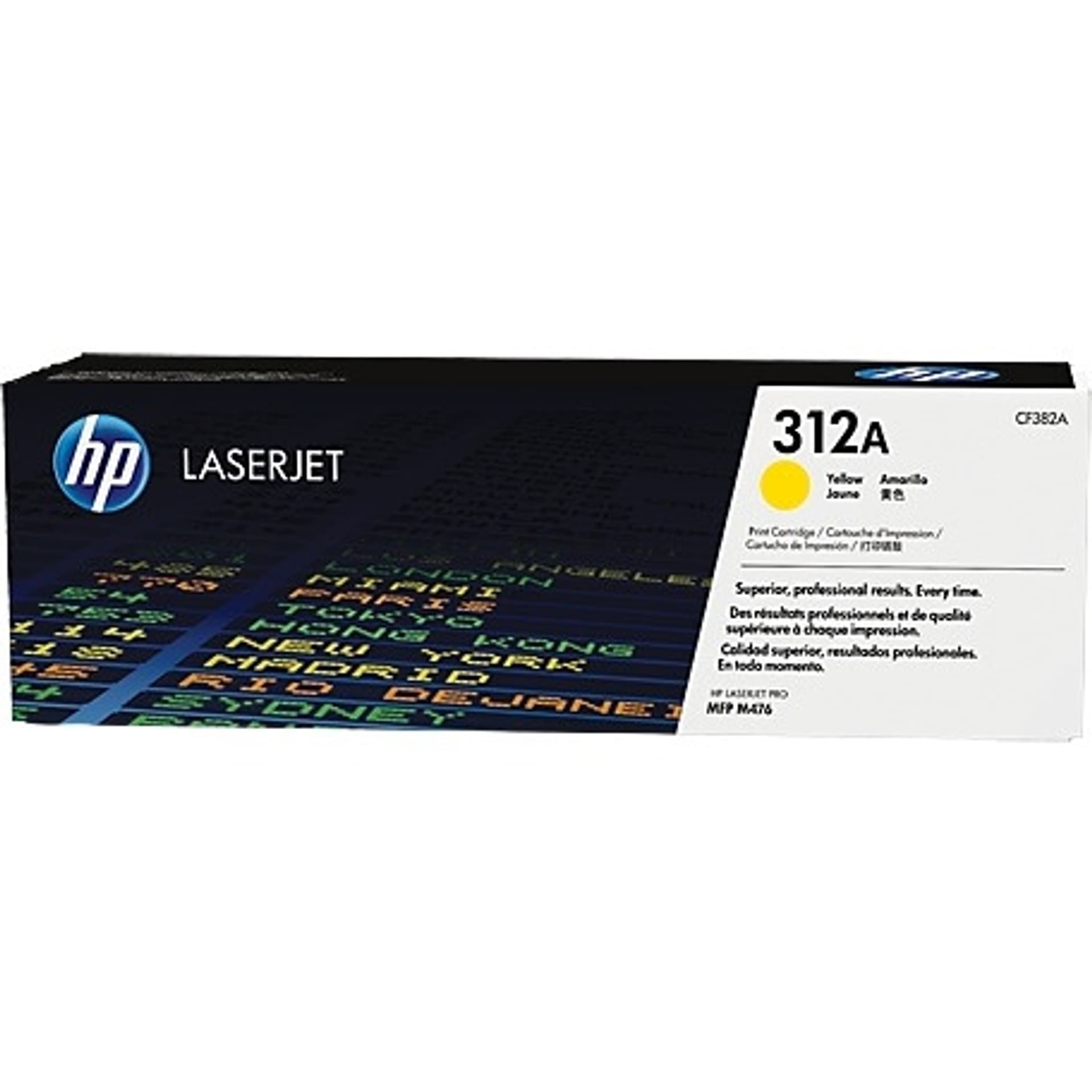 

Toner HP 312A Żółty CF382A - uszkodzone opakowanie