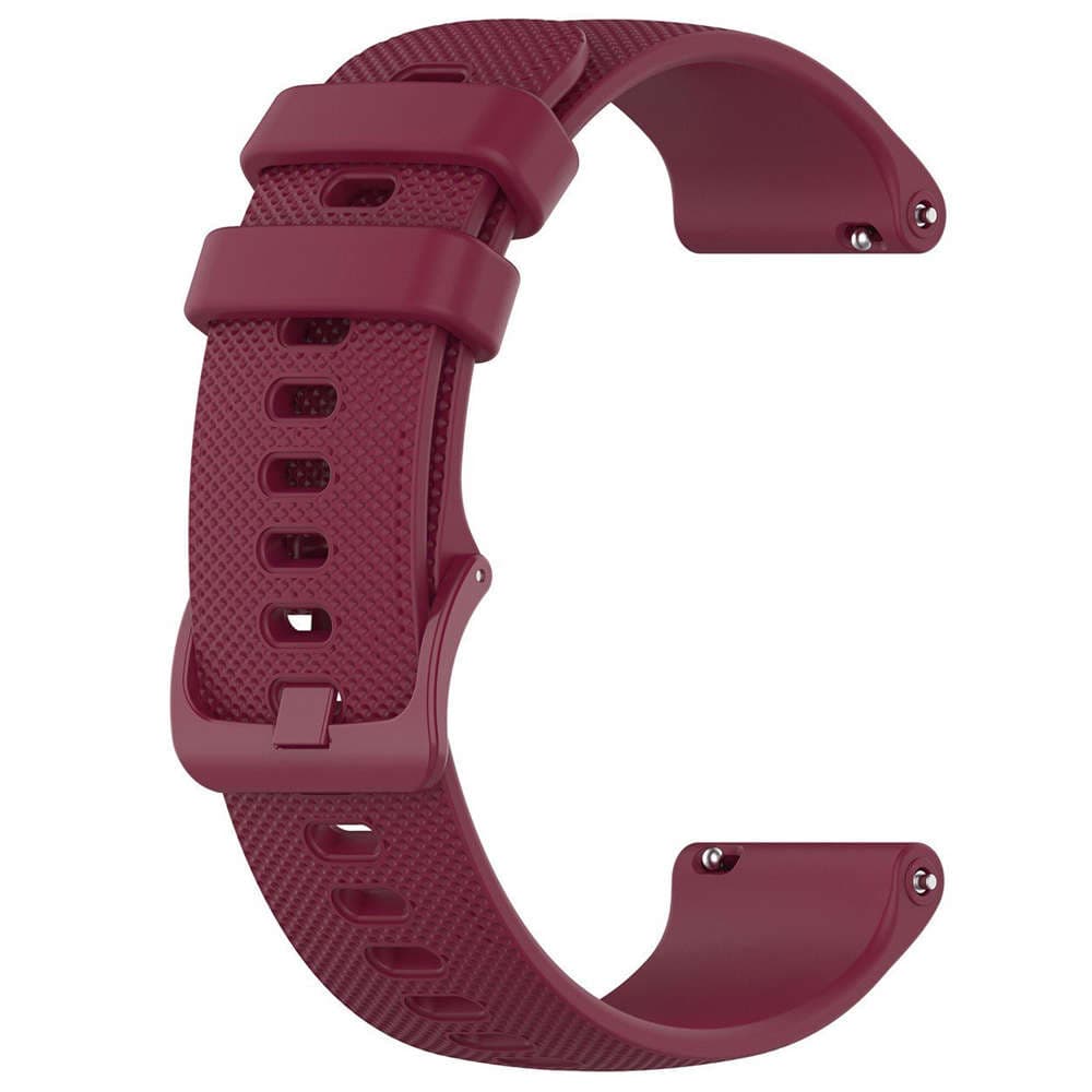 

Pasek uniwersalny Alogy Strap z klamrą do smartwatcha 18mm Wine Red